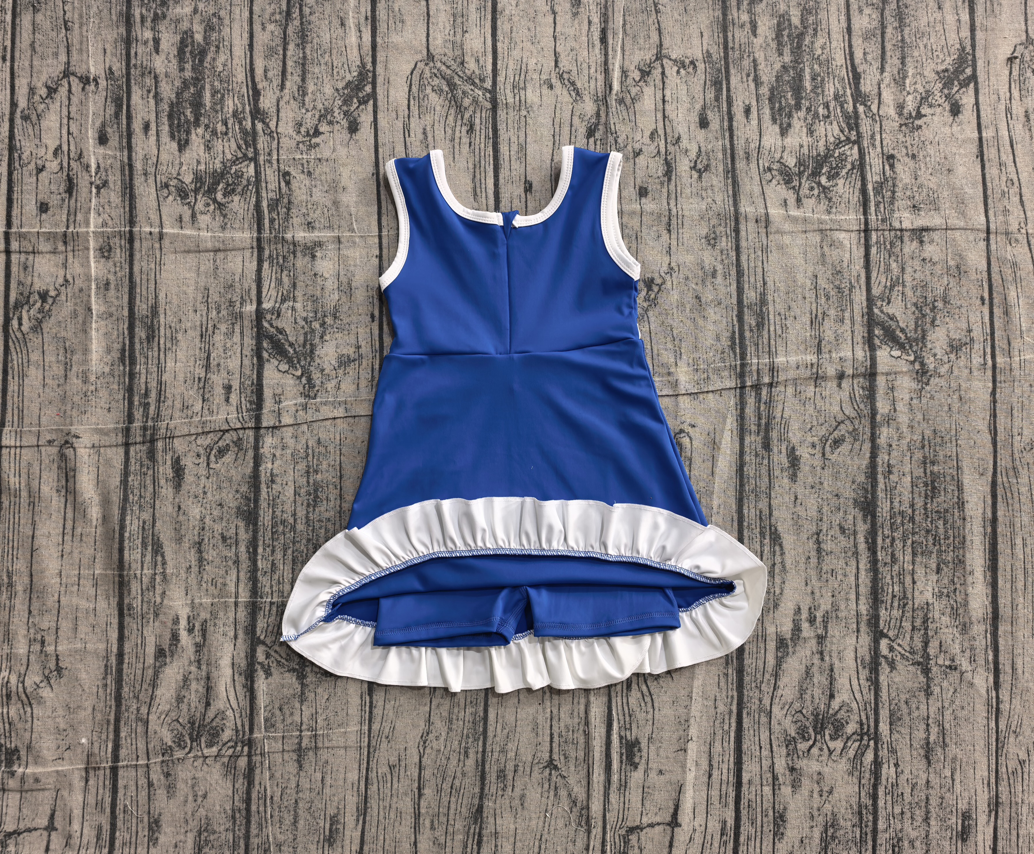 GSD4141 pre-order toddler clothes solid color print girl yoga summer dress-real pic 2026.5.13 