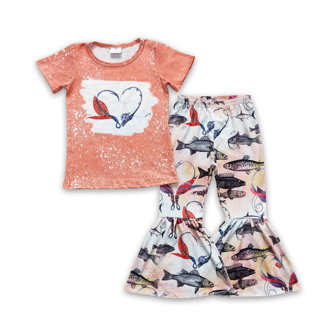 GSPO0258 baby girl clothes fish fall spring outfits-promotion 2025.7.26 $5.5