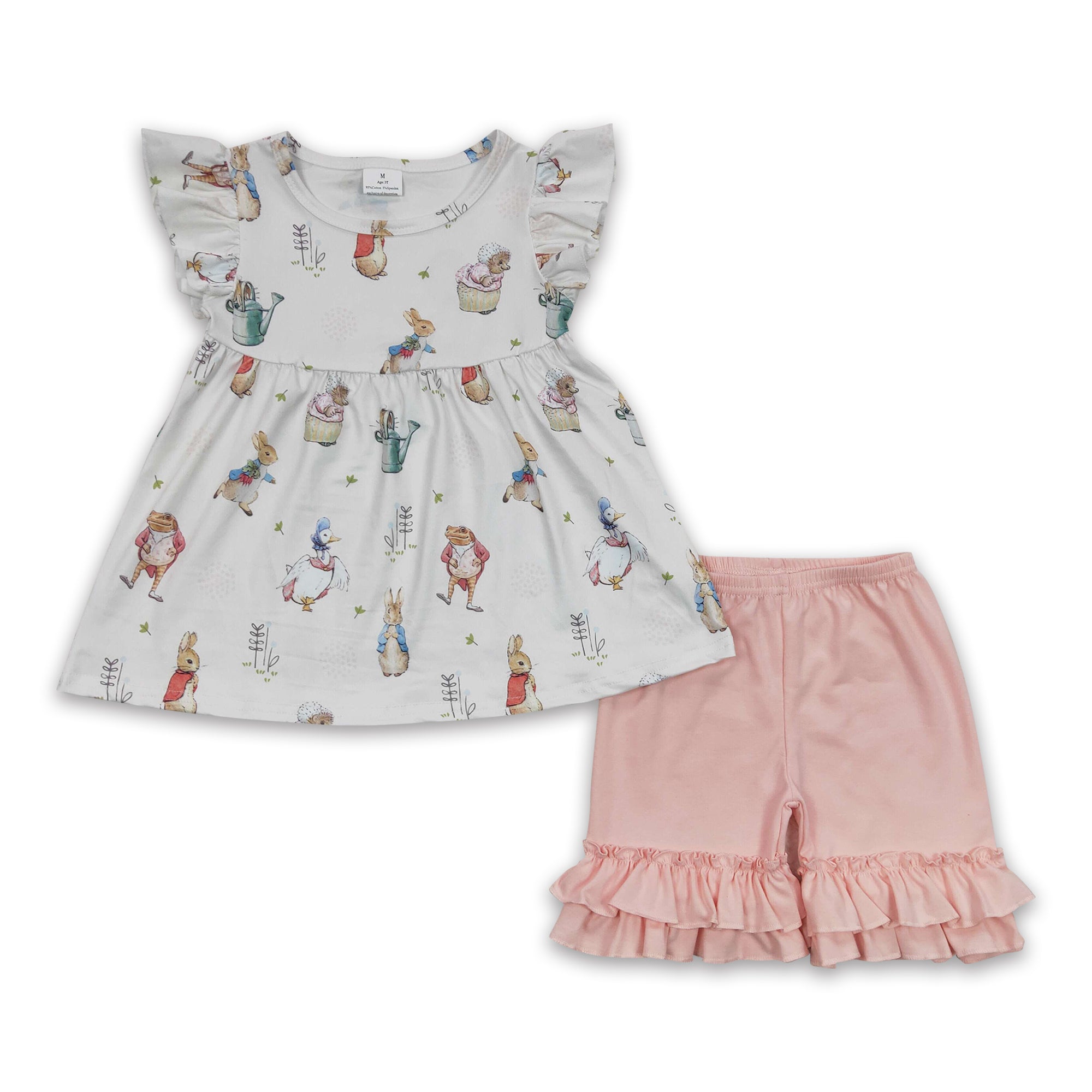 GSSO0154 baby girl clothes bunny summer outfits-promotion $5.5 2026.3.7