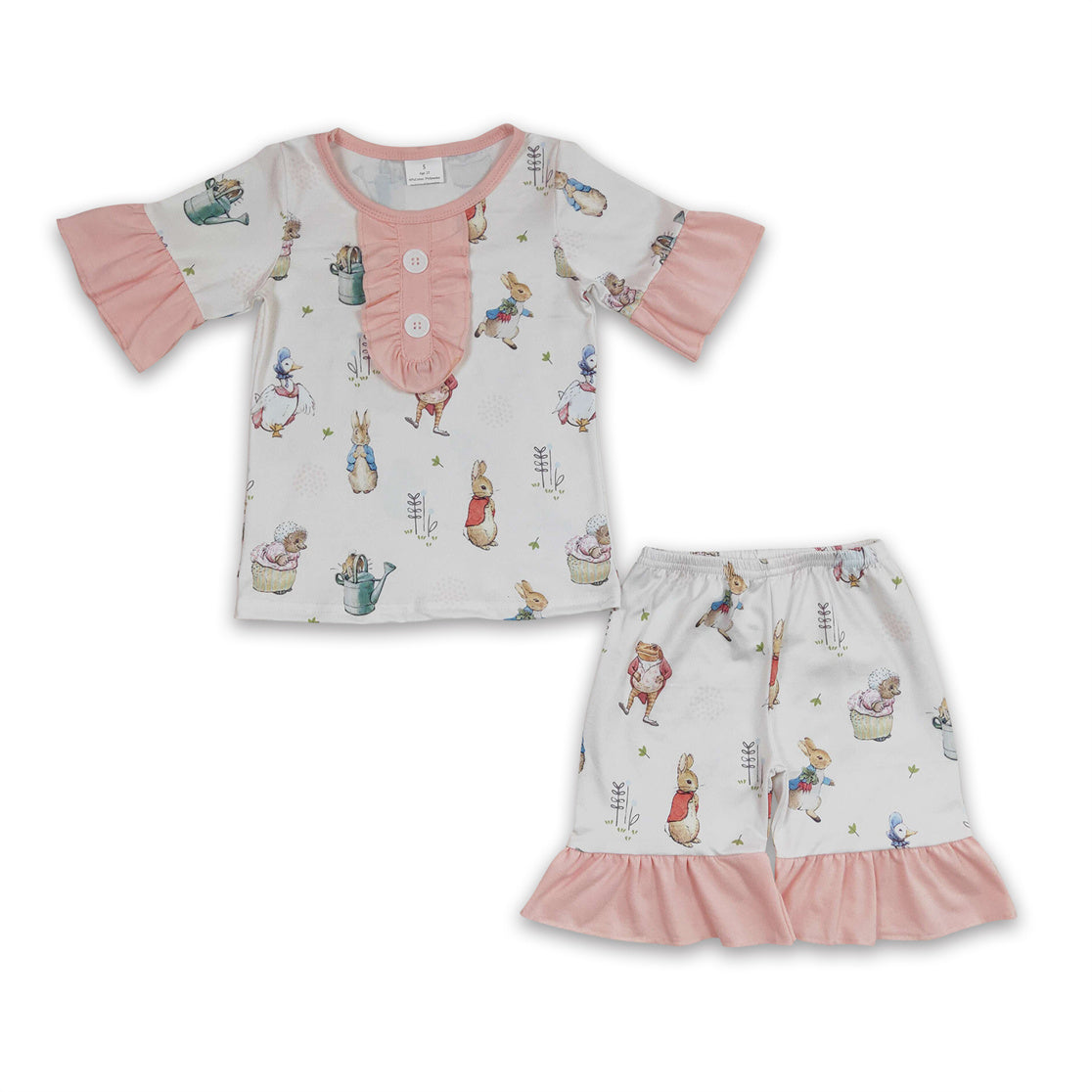 GSSO0155 baby girl clothes shorts set summer outfits-promotion $5.5 2026.3.7