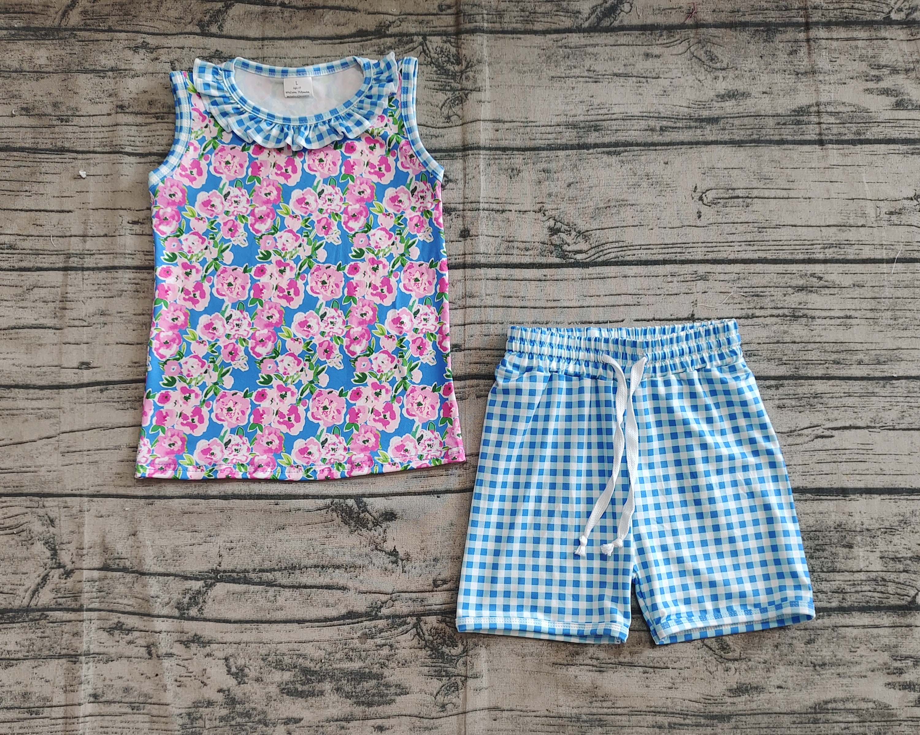 GSSO2414 pre-order baby girl clothes floral toddler girl  summer outfit-real pic 2025.3.20 