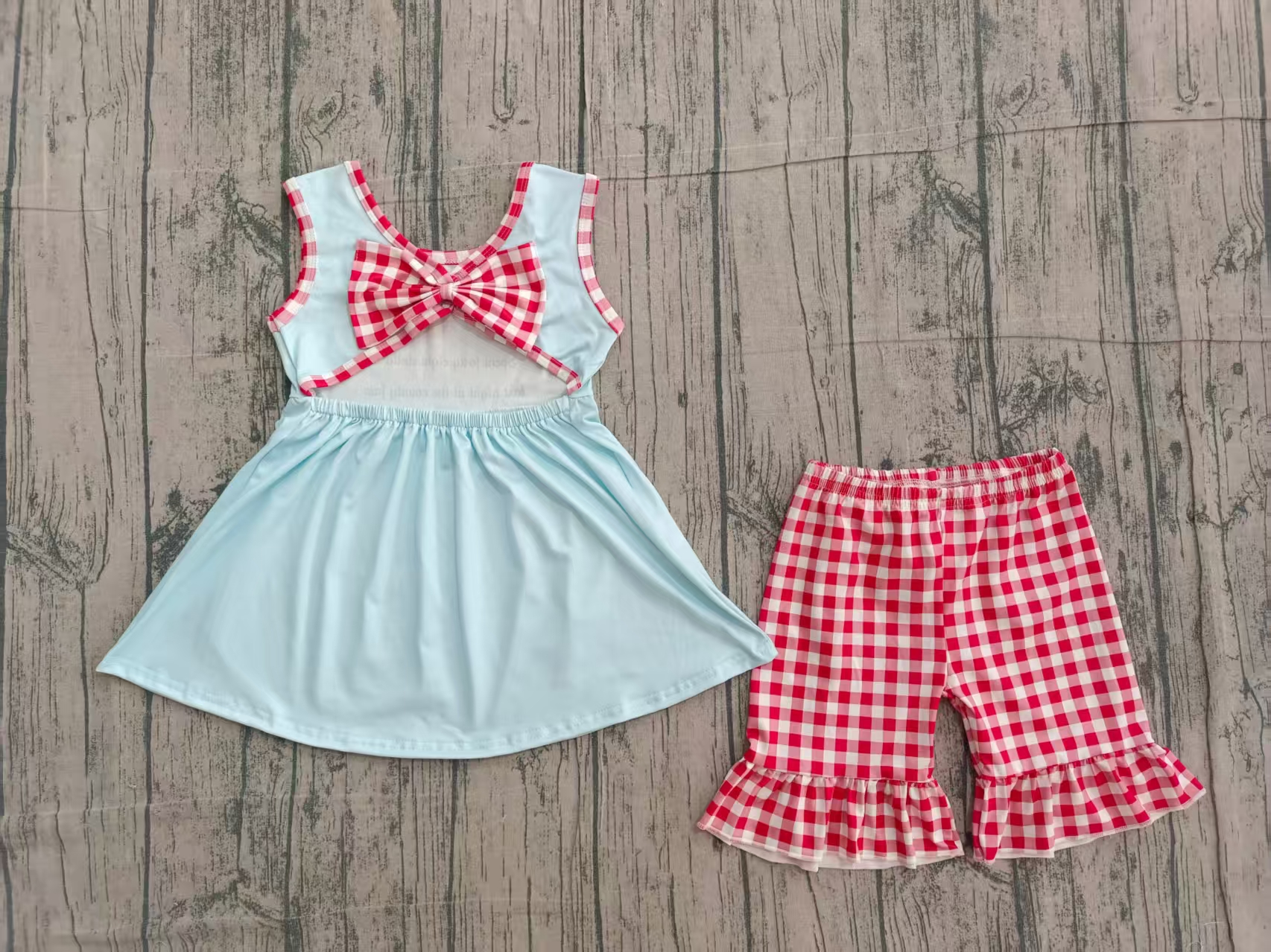 GSSO2544 pre-order baby girl clothes country fair toddler girl summer outfit-real pic 2026.2.8