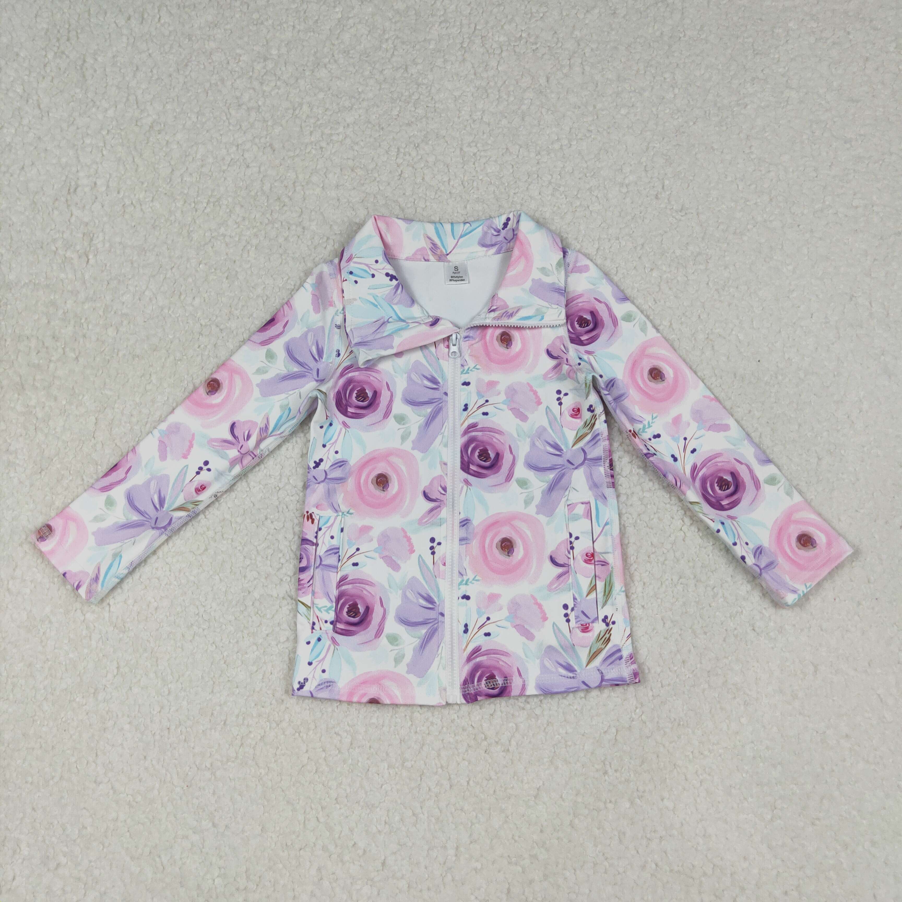 GT1083 RTS toddler girl clothes bows girl winter top yoga clothes