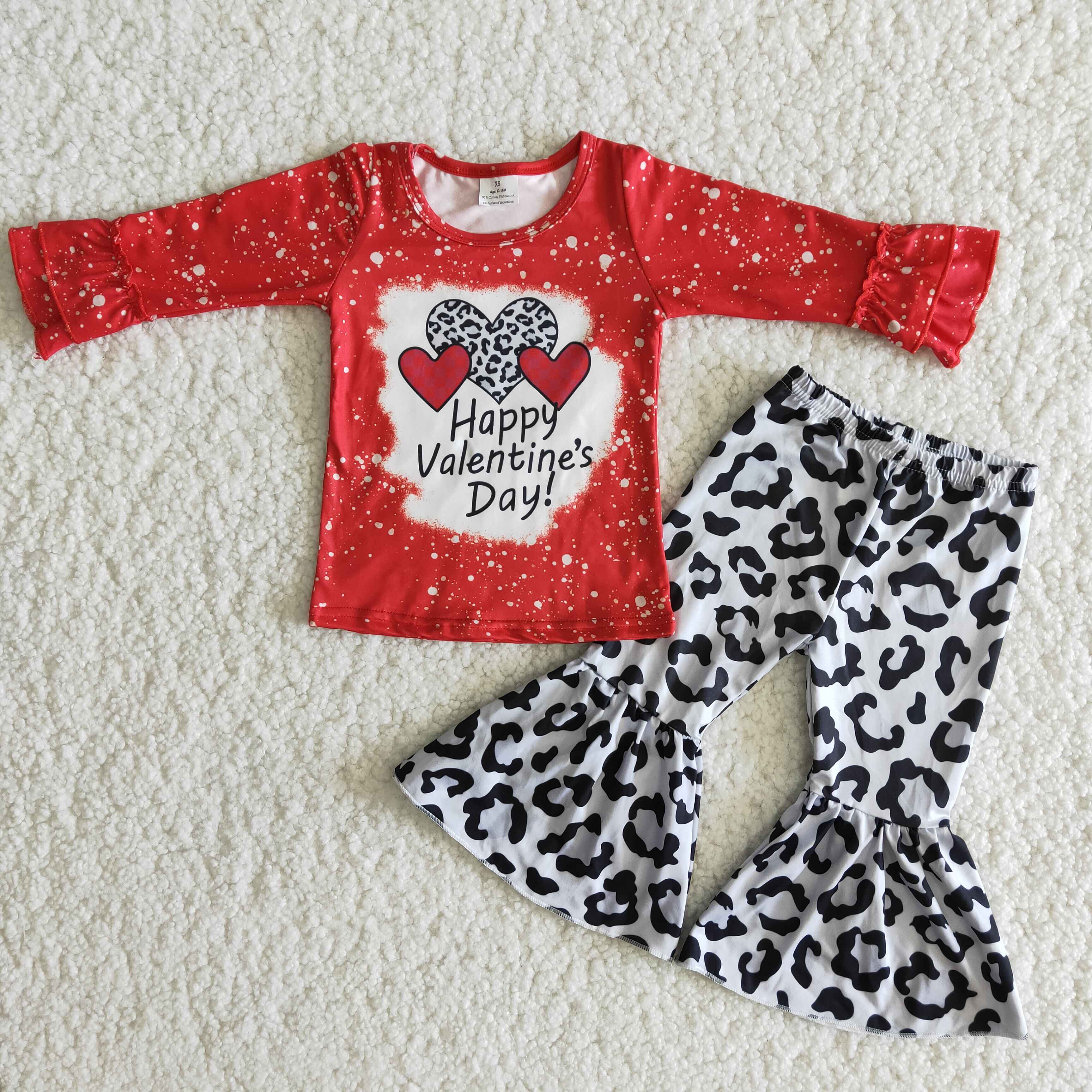 6 A33-12 baby girl clothes red valentines day outfits-promotion $2.99 2026.1.17
