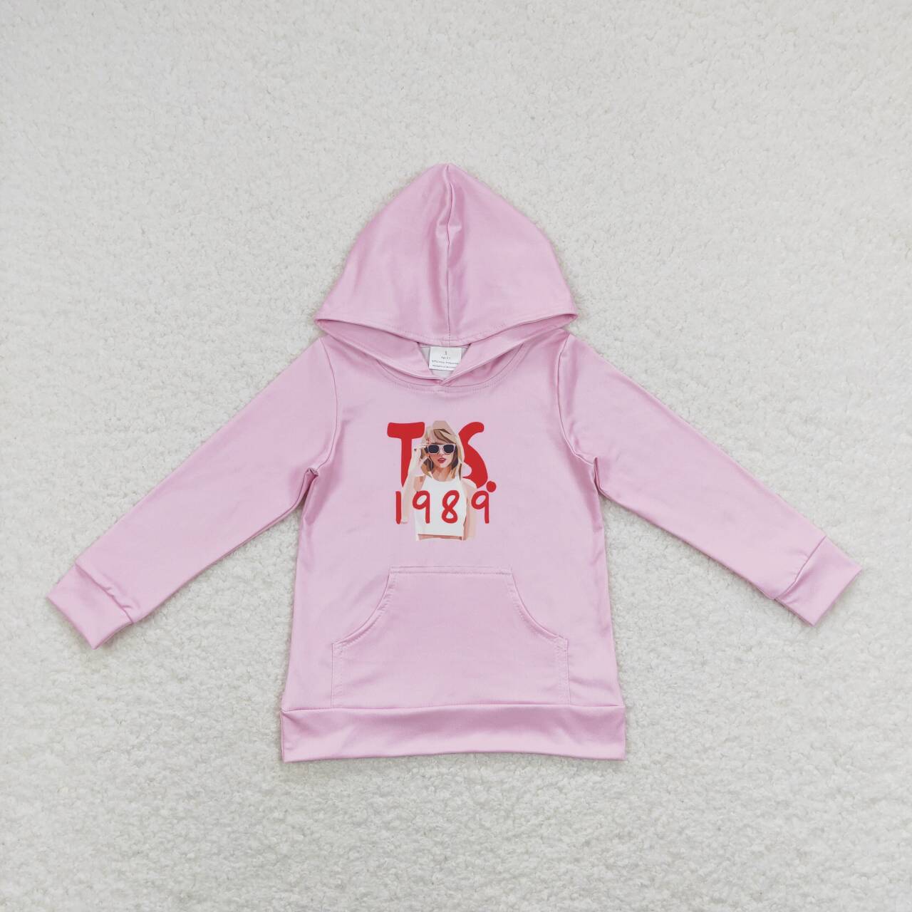 GT0436 baby girl clothes girl 1989 singer print girl hoodies shirt toddler hoodies top