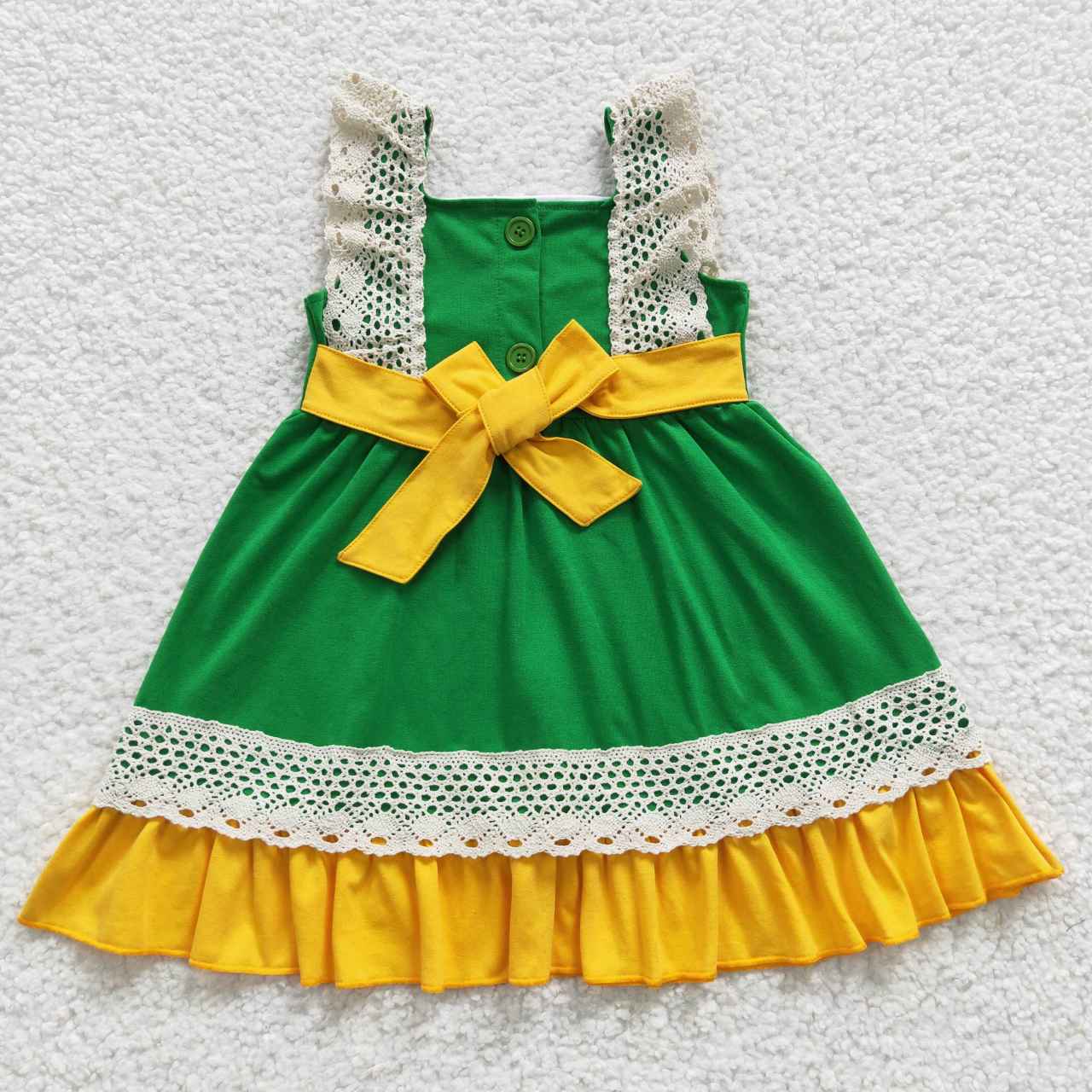 C9-10 toddler girl clothes pumpkin girl halloween dress-promotion 2025.9.20 $2.99