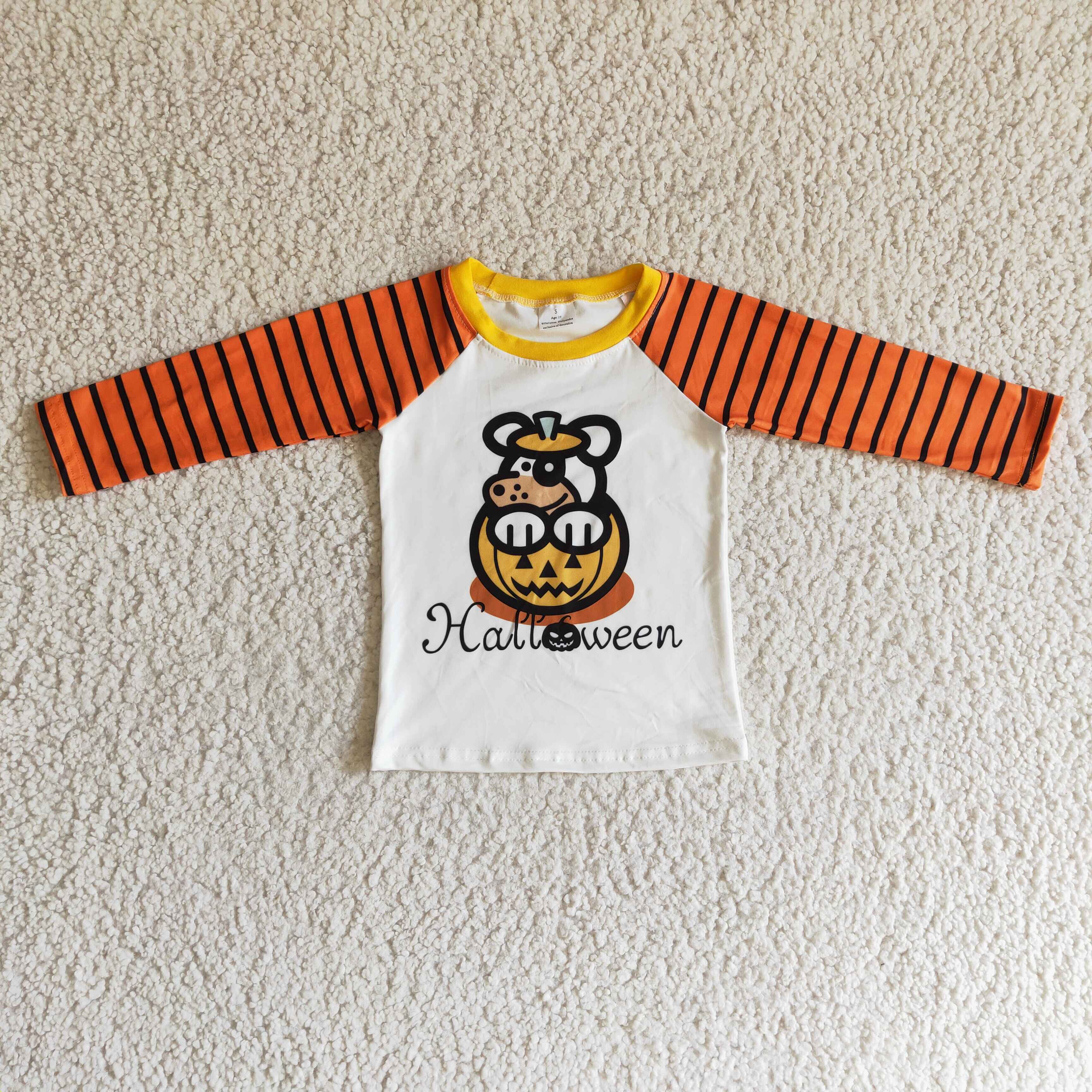 BT0054 baby boy clothes RTS halloween top