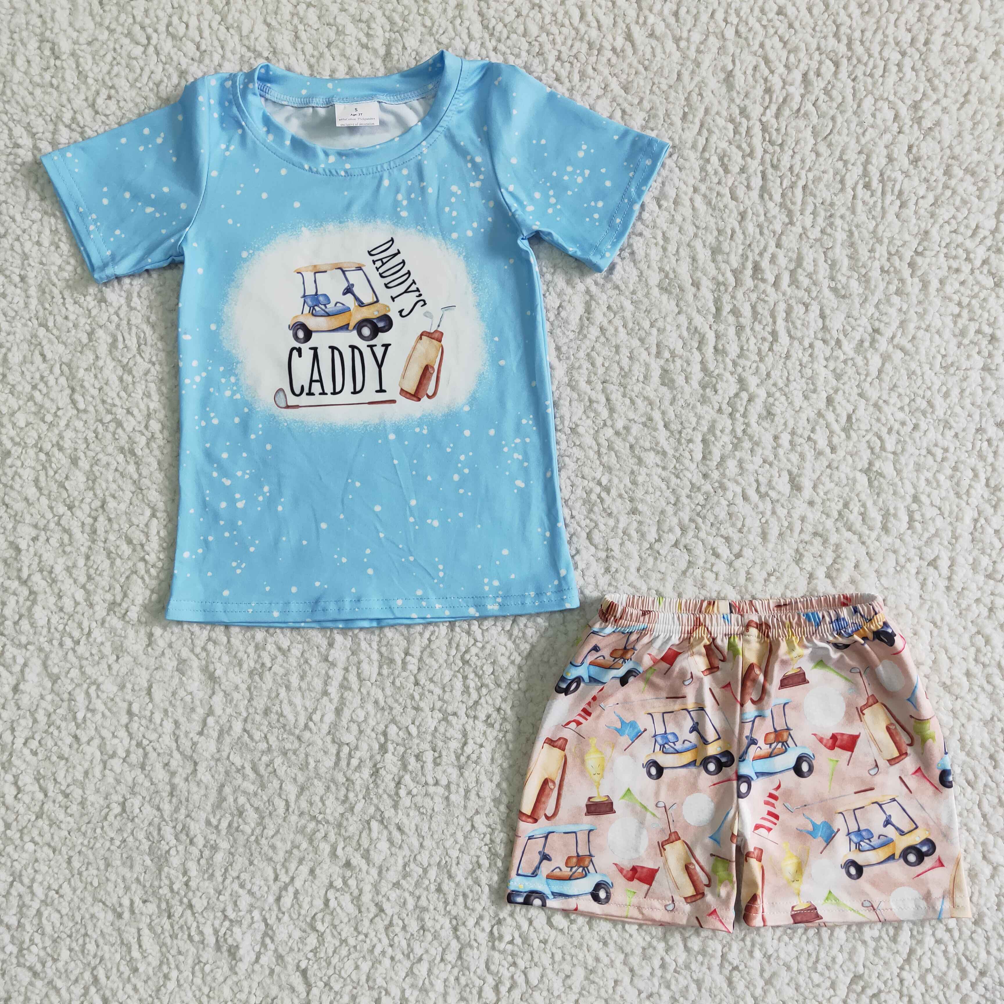 BSSO0024 baby boy clothes blue summer outfits-promotion 2025.4.26 $2.99