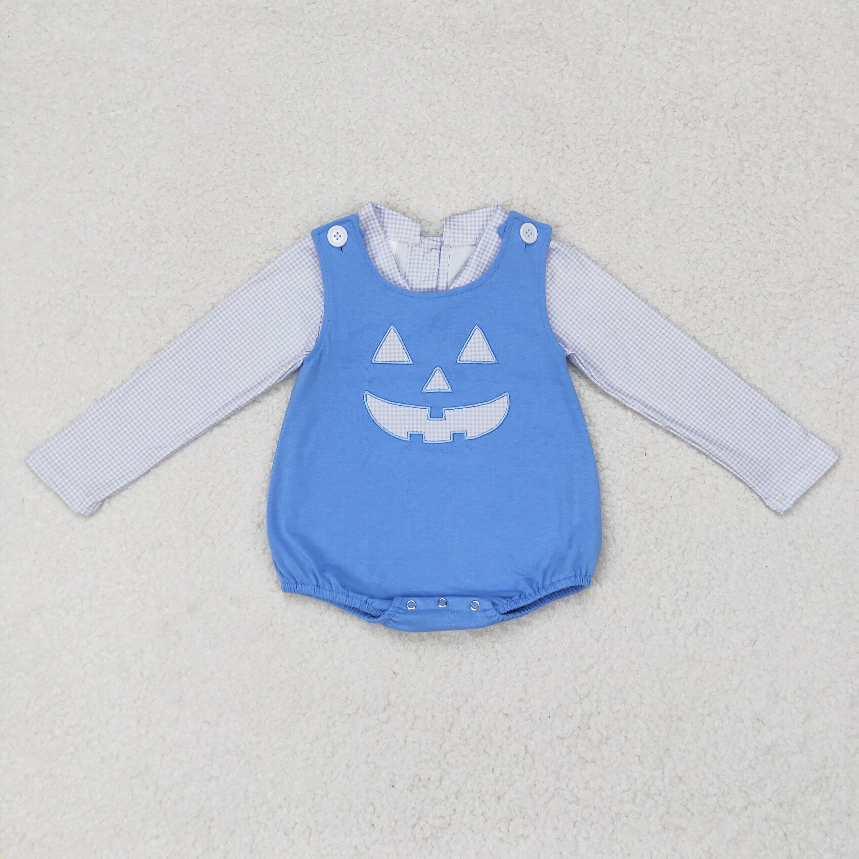 LR1172 RTS baby clothes ghost boy halloween bubble outfit 