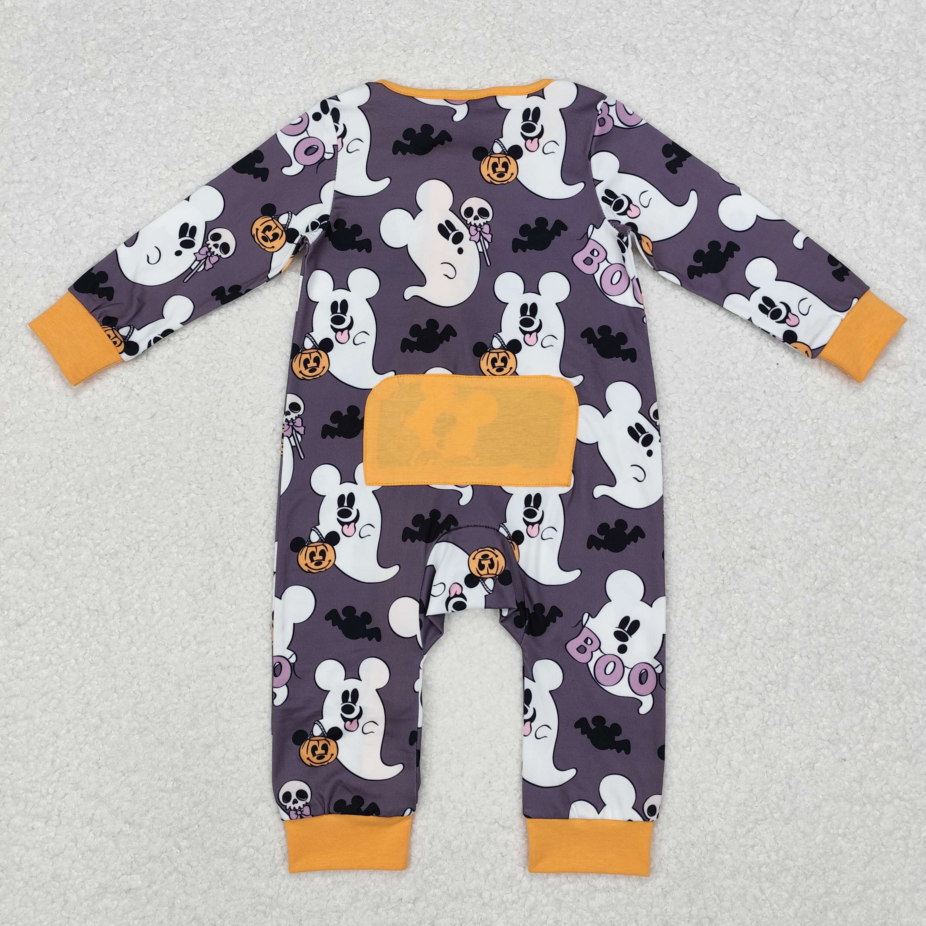 LR1425 RTS baby boy clothes ghost boy halloween winter romper