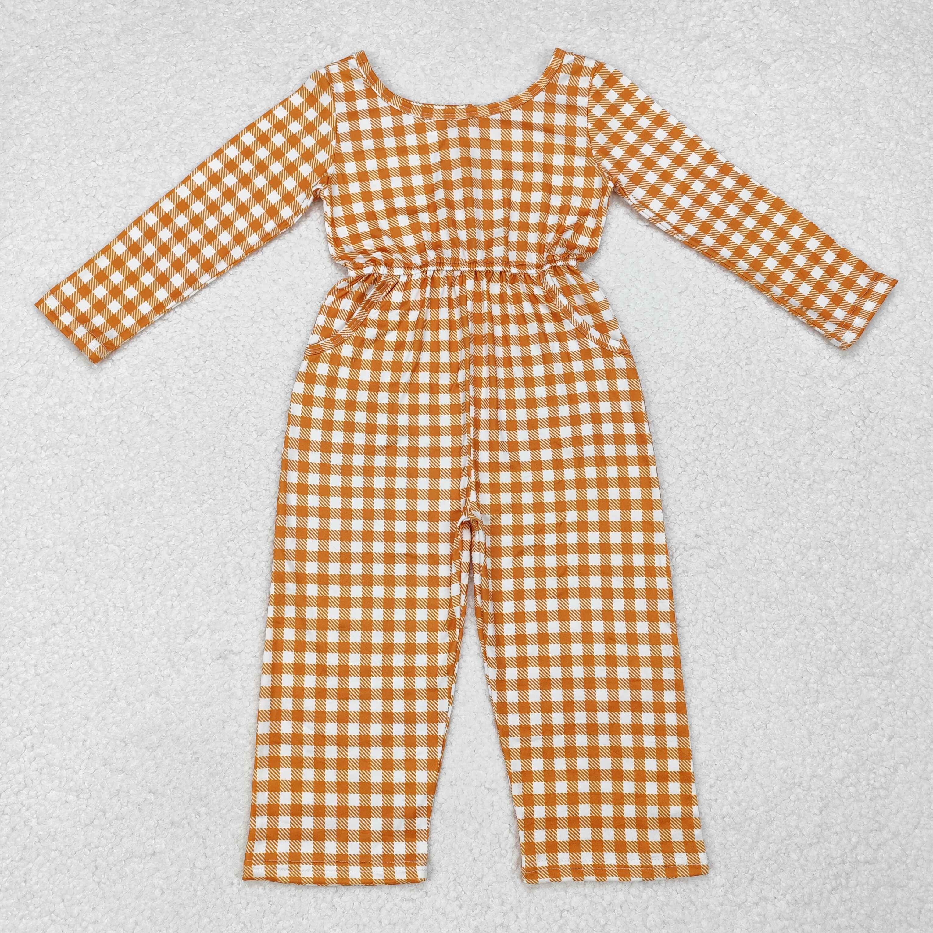 LR1840 RTS baby girl clothes flower girl autumn  jumpsuit