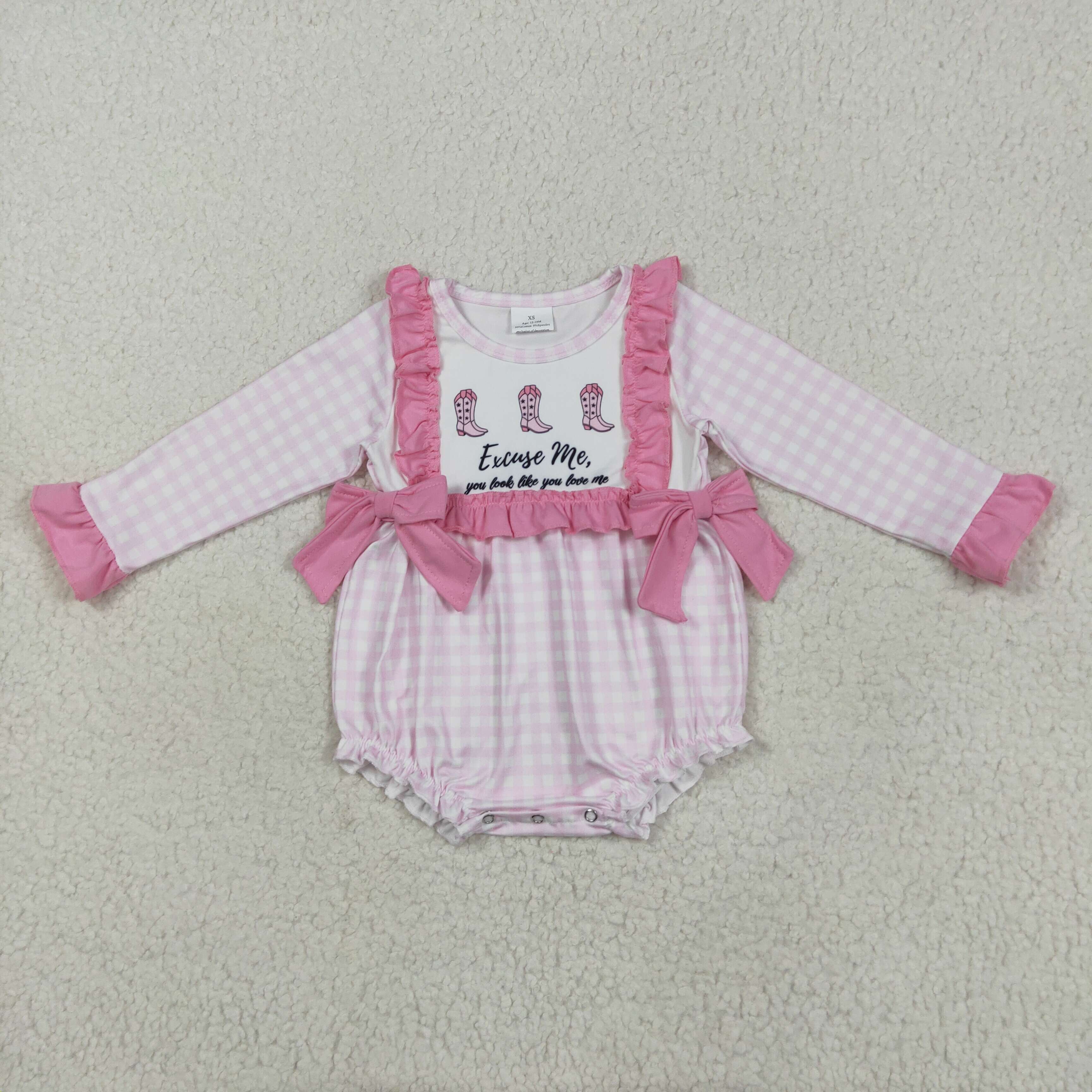 LR2190 RTS baby girl clothes boost girl summer  bubble