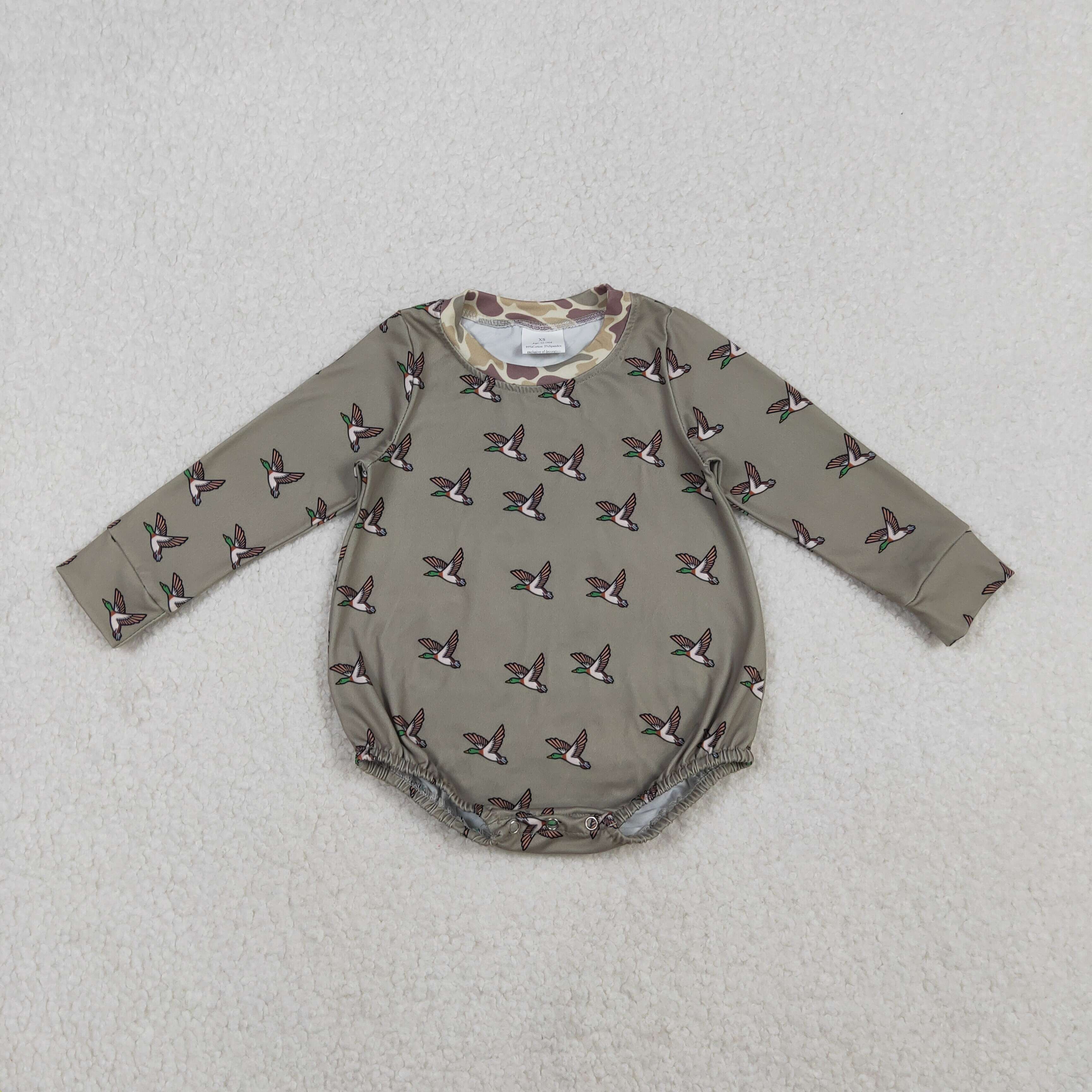 LR2302 RTS baby boy clothes mallard toddler boy winter bubble