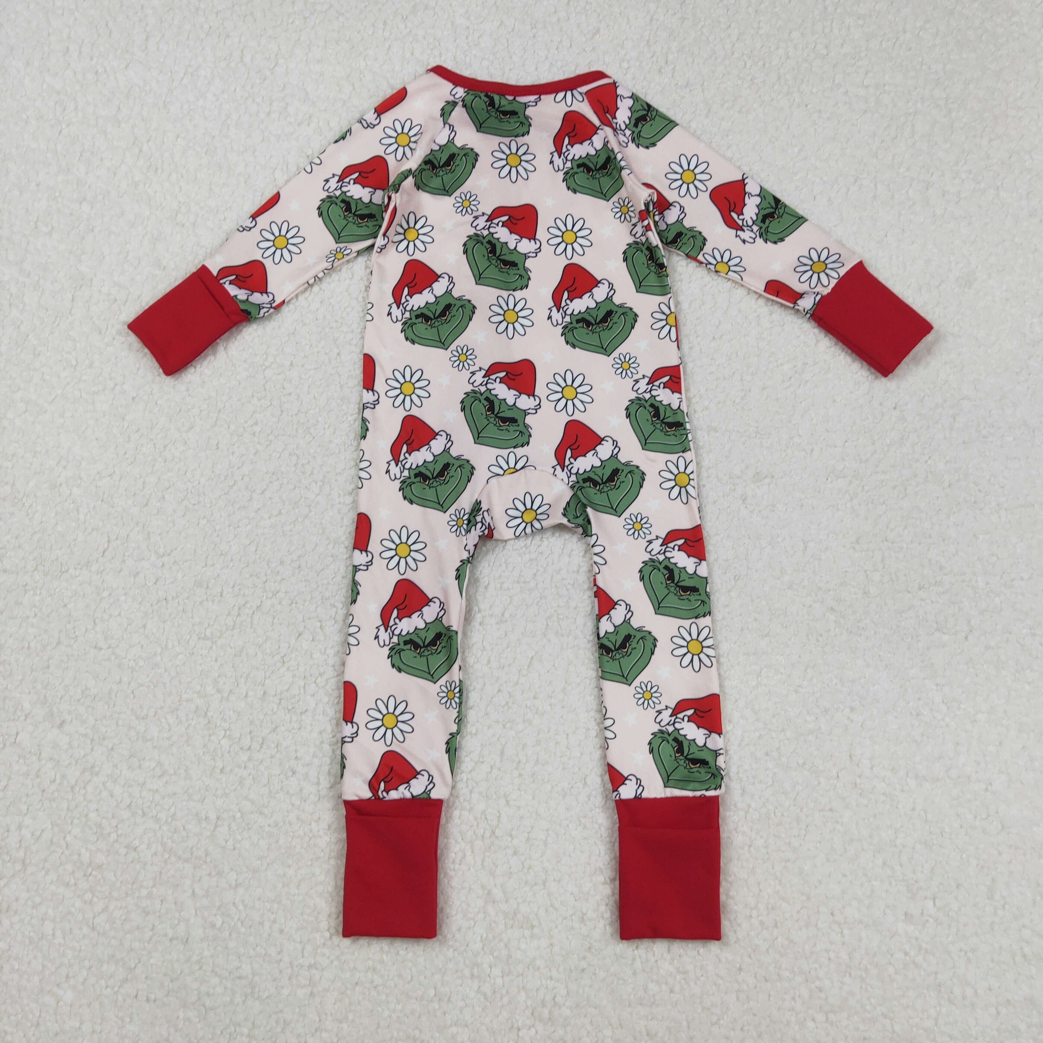LR2489 RTS baby girl clothes cartoon girl christmas winter romper
