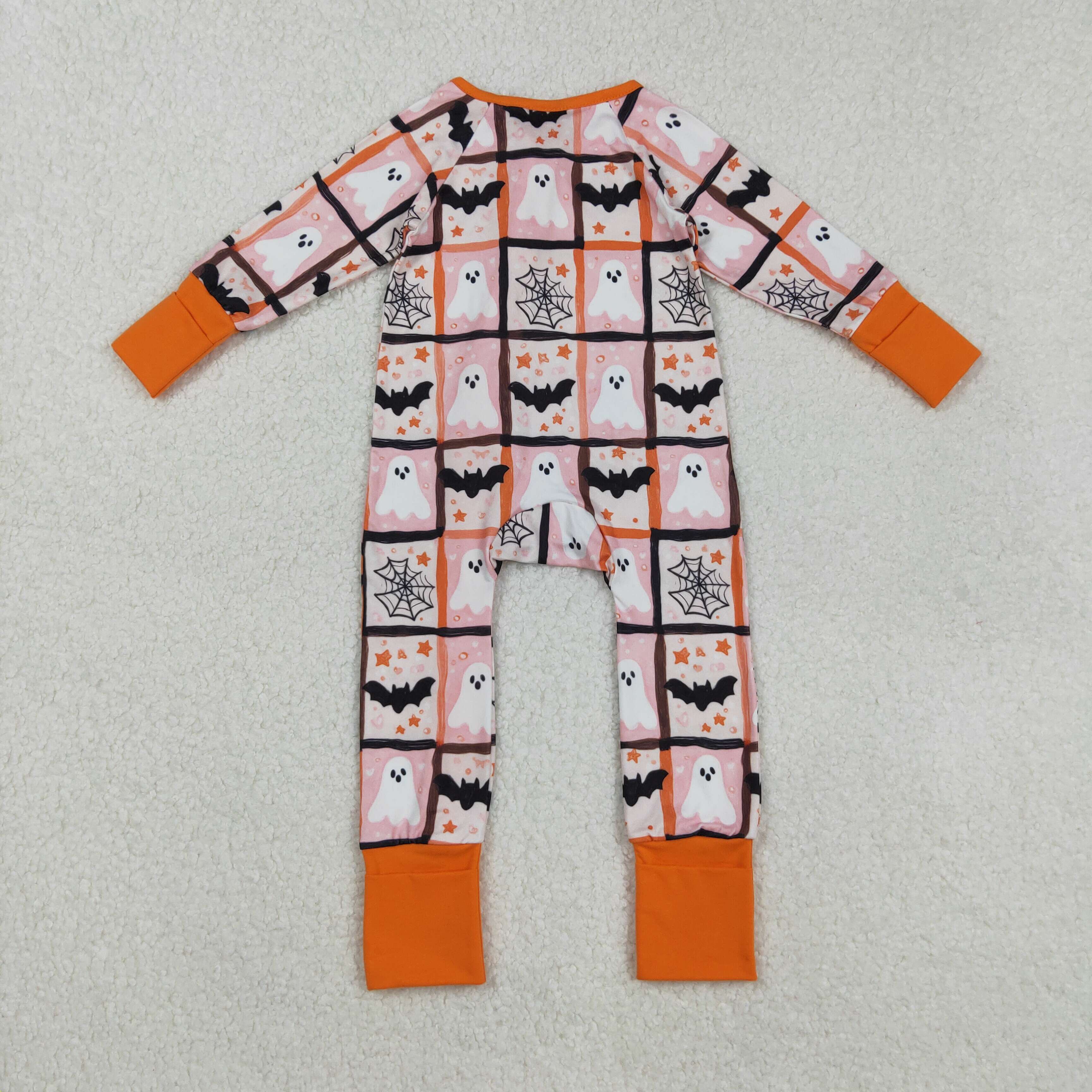 LR2539 RTS baby girl clothes ghost girl  halloween winter romper
