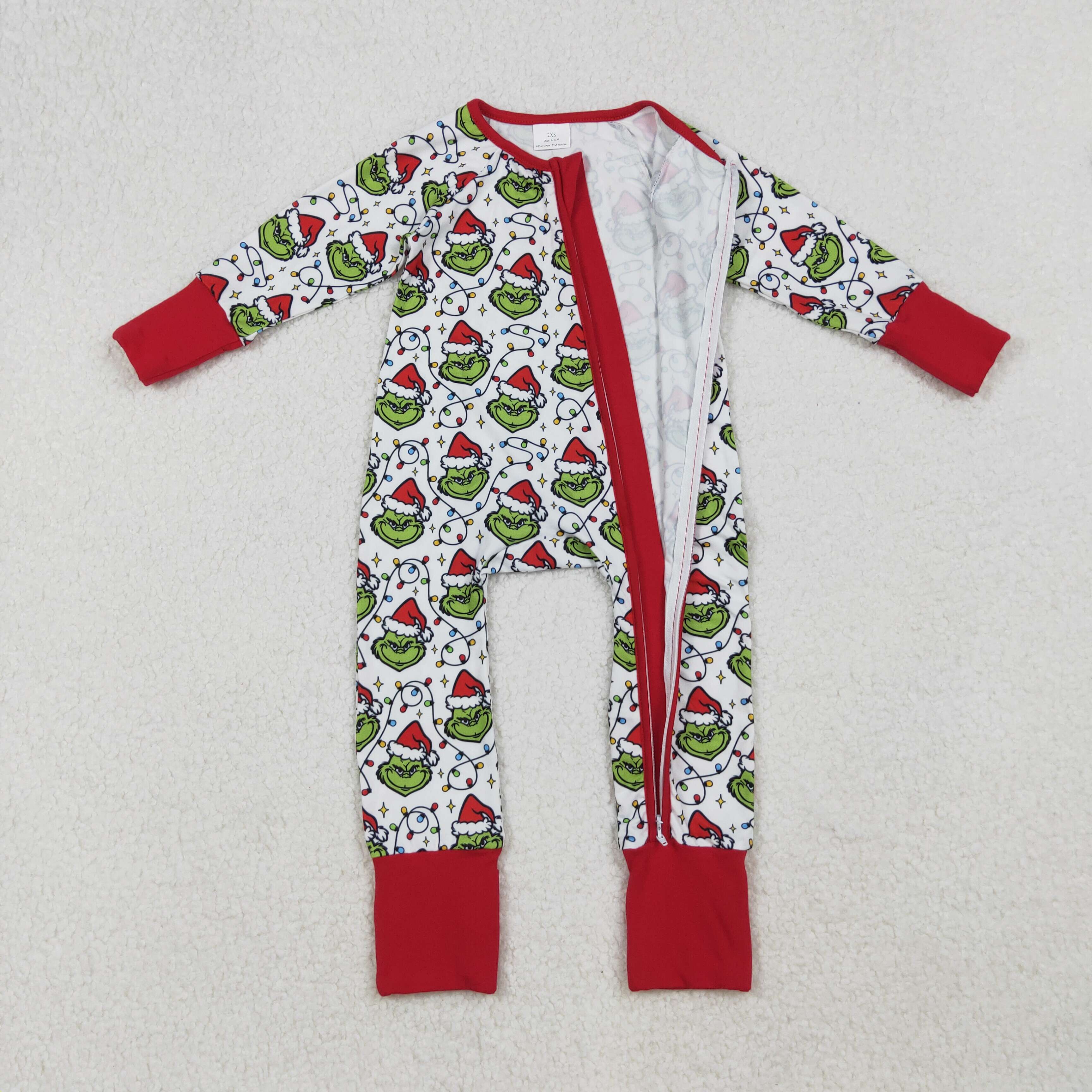 RTS kids matching clothing cartoon print clothing baby christmas winter clothing-2025.10.17