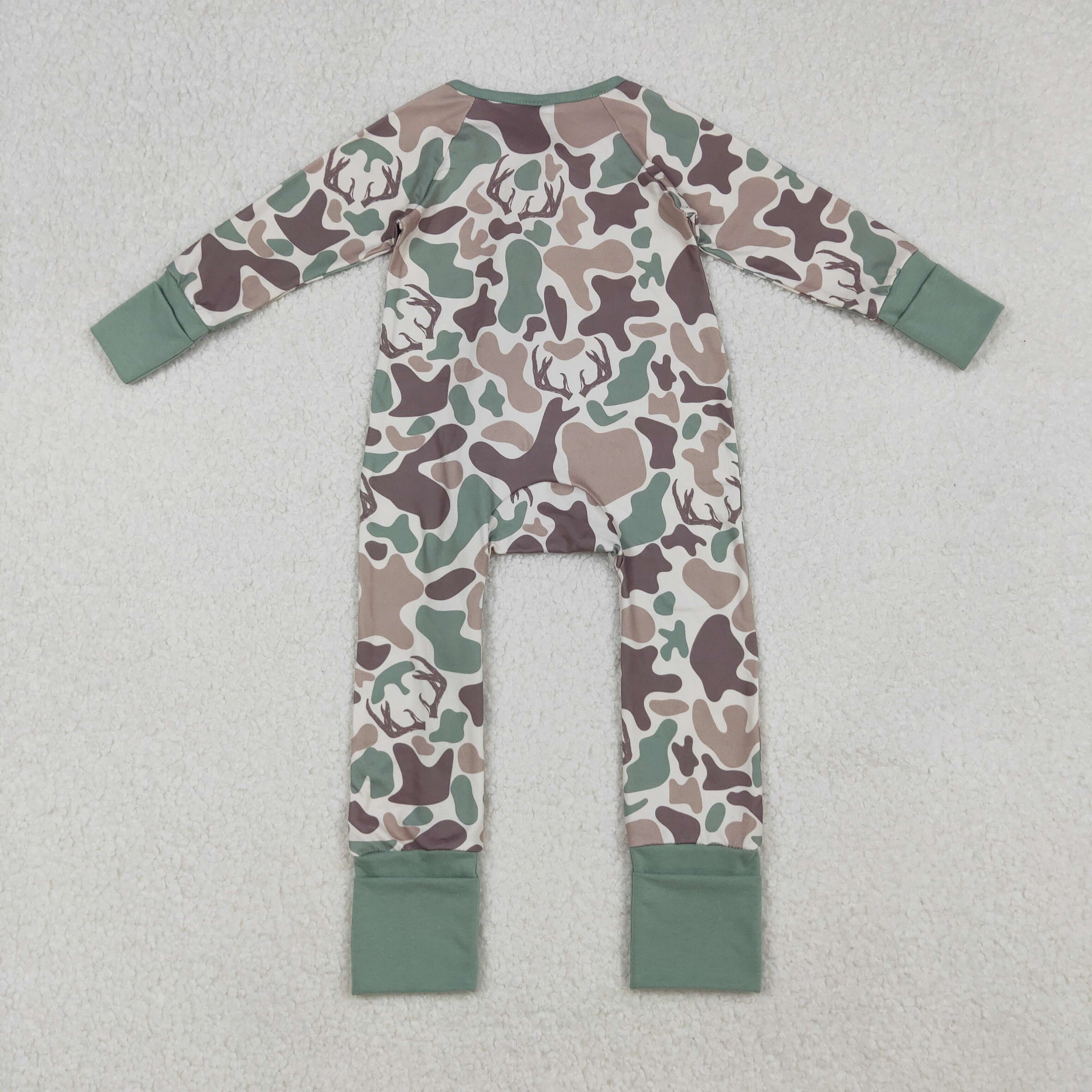 LR2582 RTS baby girl clothes hunting toddler girl winter romper