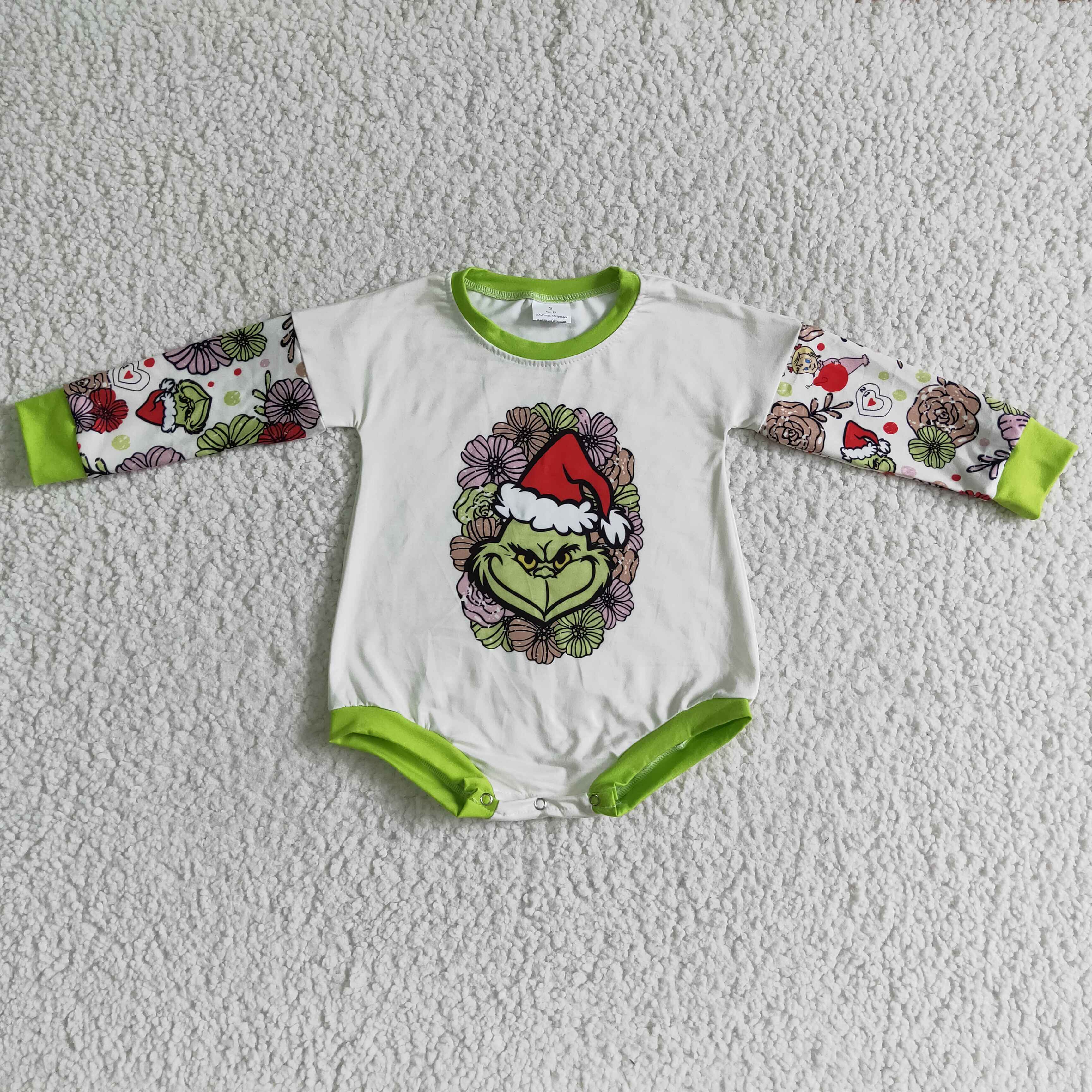 LR0131 new born baby items christmas baby girl long sleeve bubble-promotion 2025.11.15 $5.5