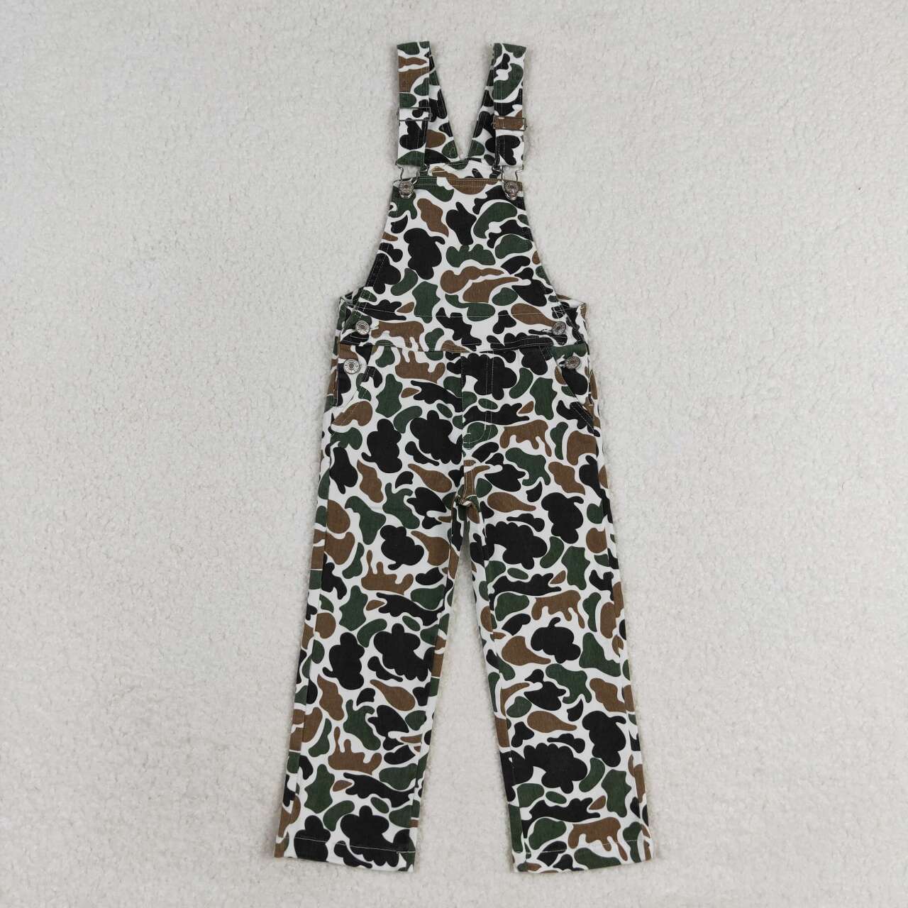 P0535 6-12M-7-8T RTS baby boy clothes camouflage baby boy jumpsuit denim jumpsuit