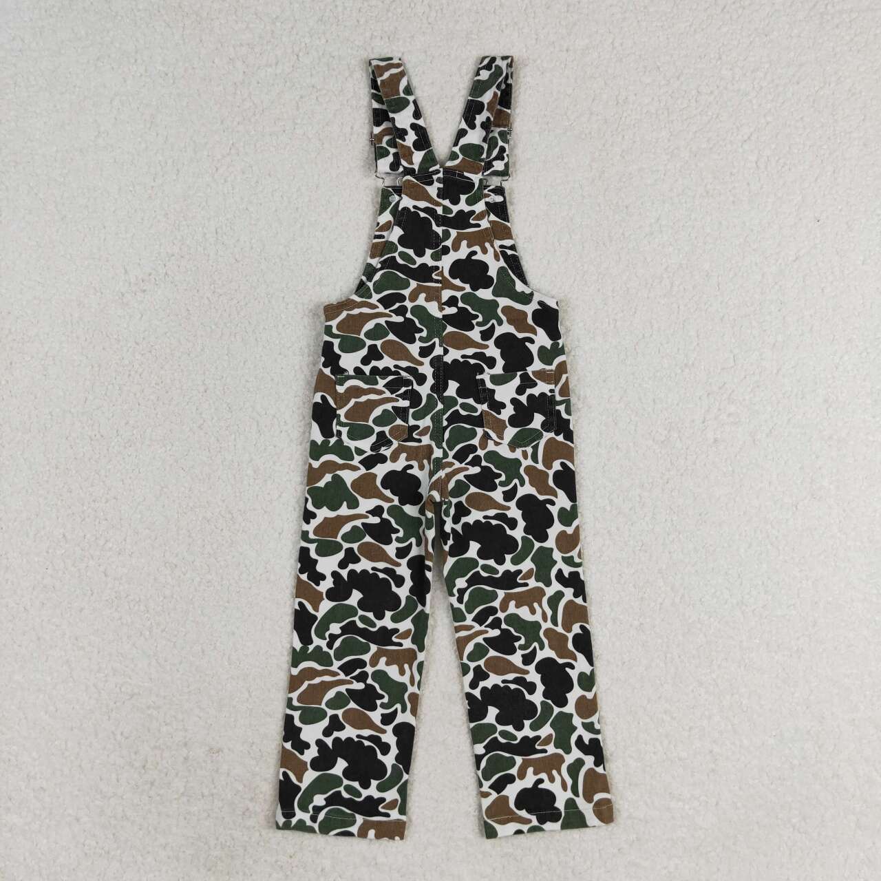 P0535 6-12M-7-8T RTS baby boy clothes camouflage baby boy jumpsuit denim jumpsuit