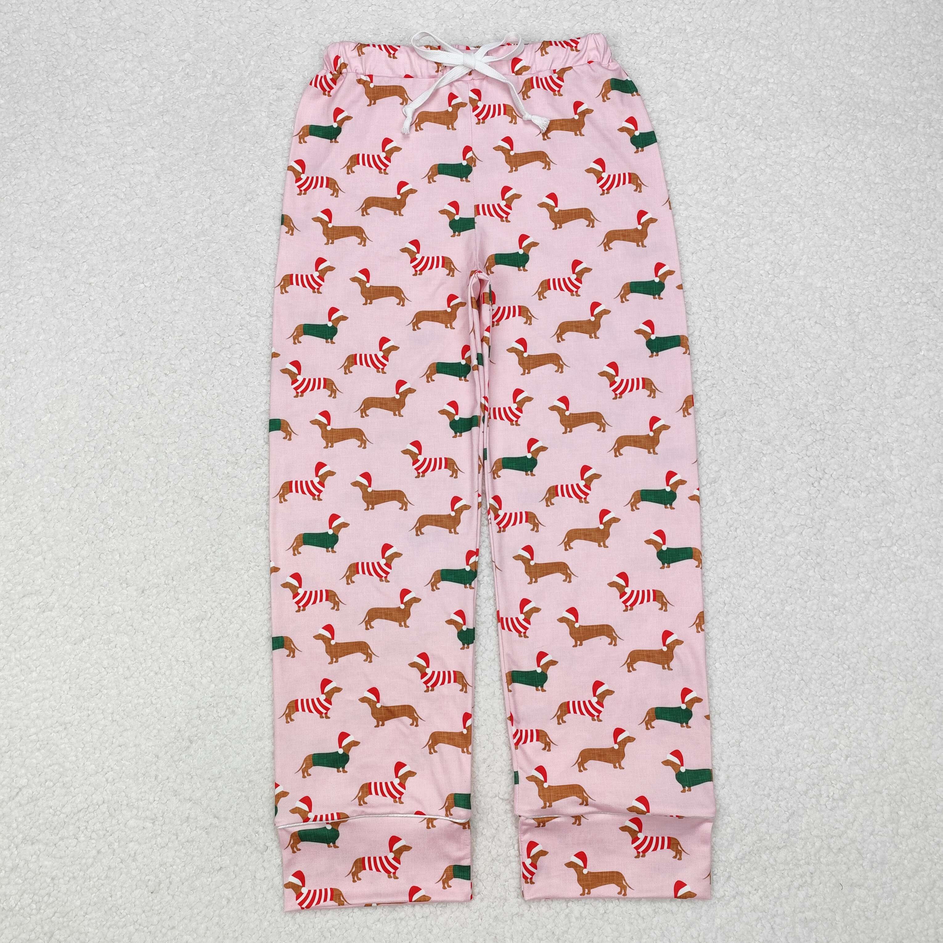 P0663 RTS adult pant dog adult women christmas pajamas pant