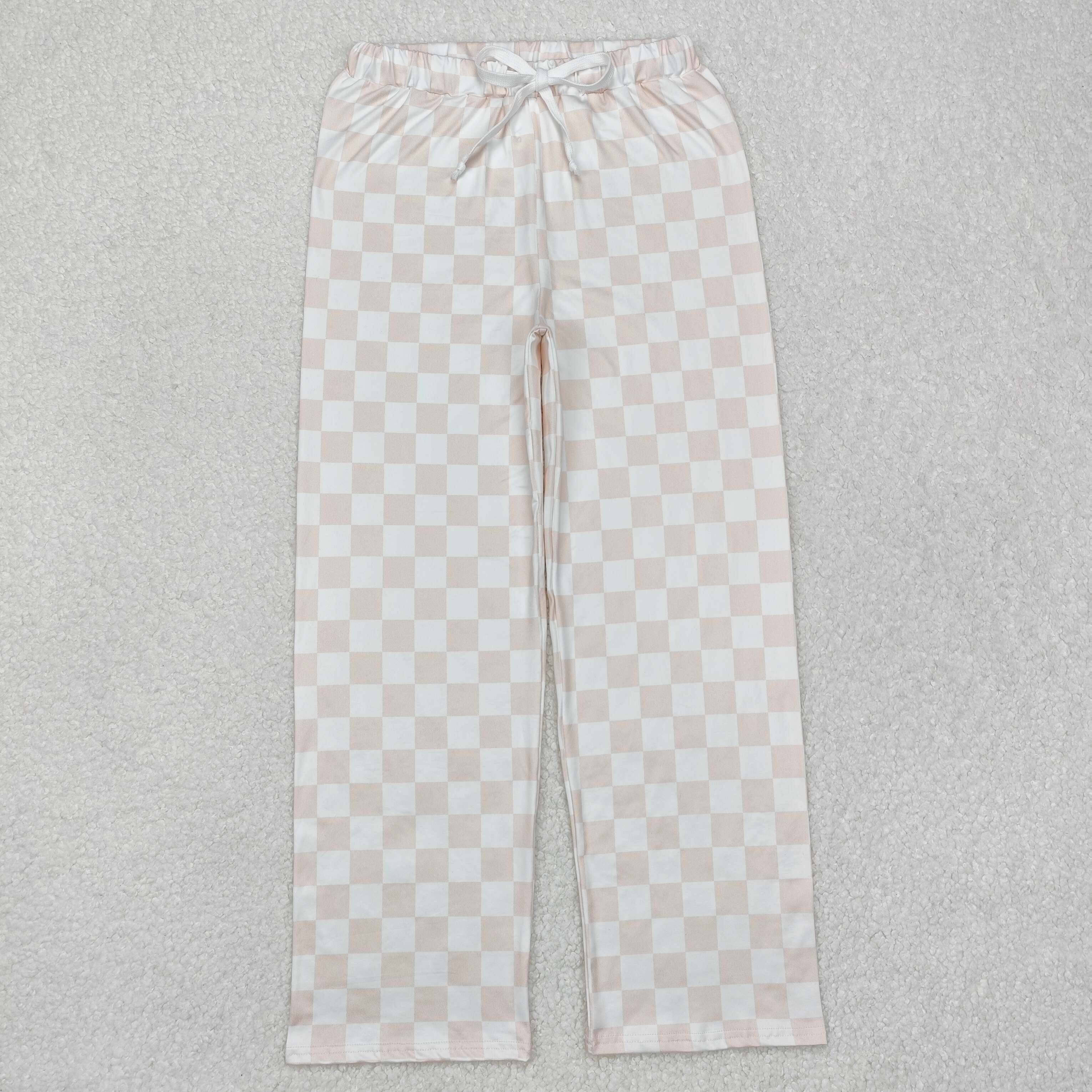 P0730 RTS adult pant gingham adult women pajamas pant