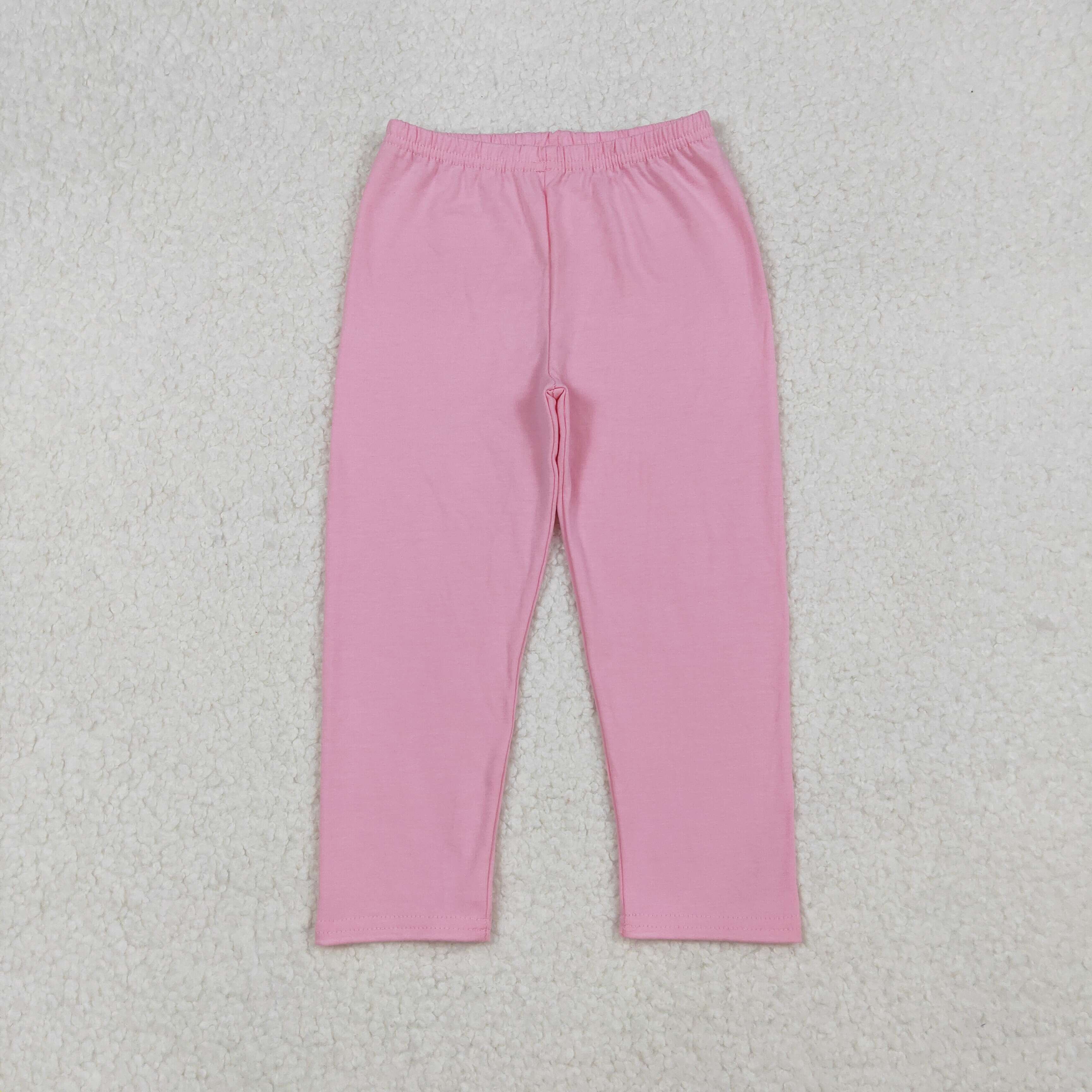 P0821 RTS baby girl clothes pink cotton girl winter pant