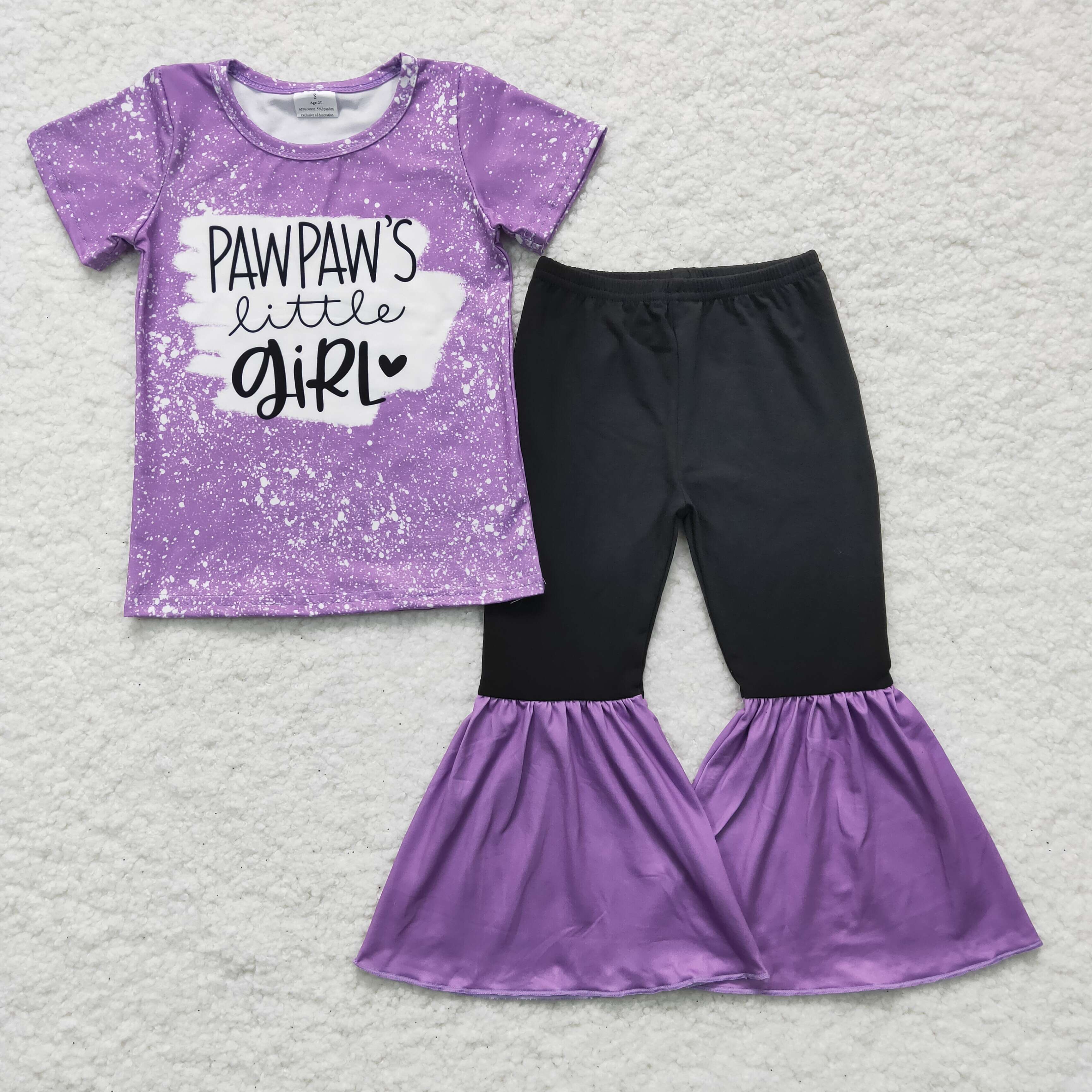 GSPO0244 baby girl clothes purple fall spring outfits-promotion 2025.7.19 $5.5