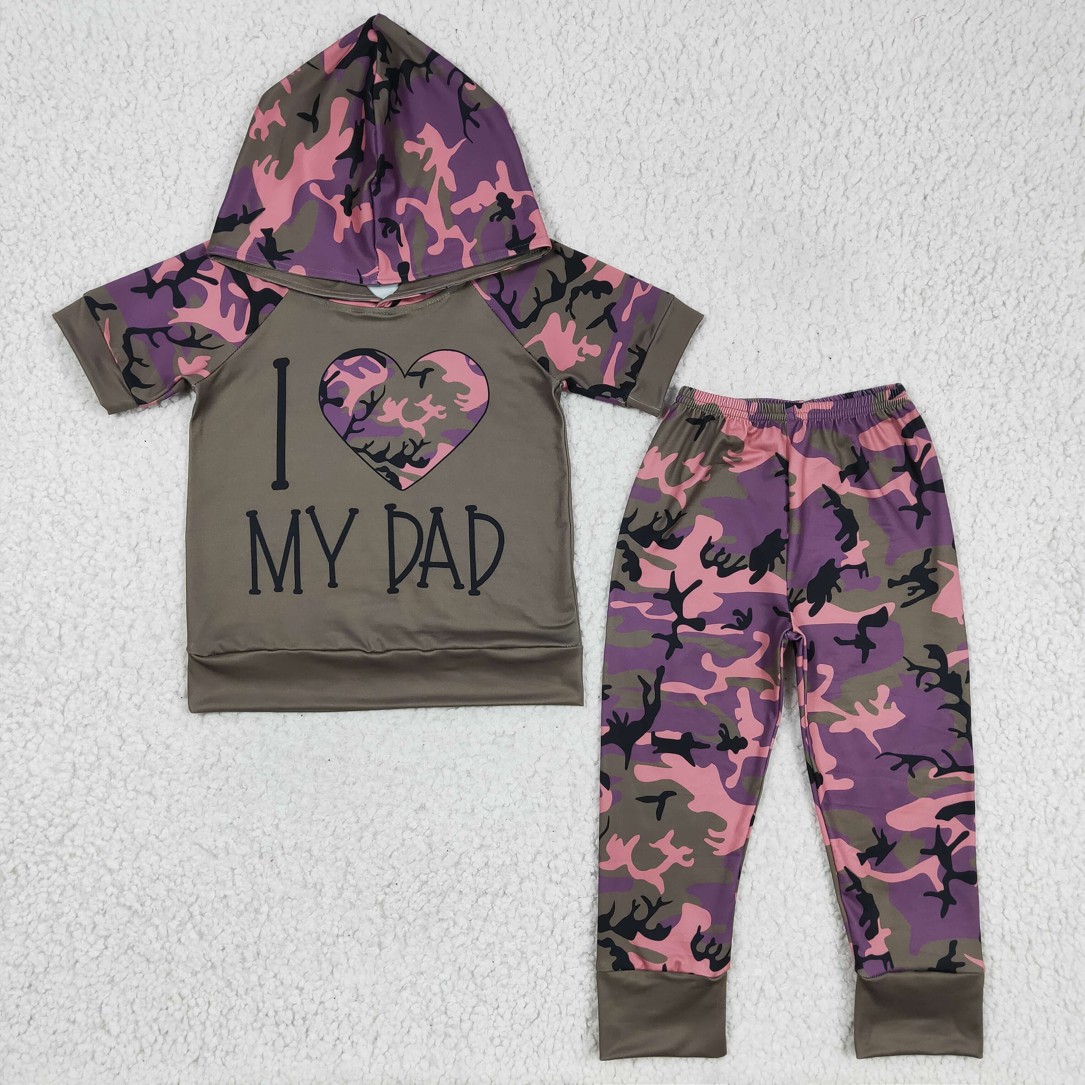 BSPO0037 baby boy clothes i love my dad hoodies set-promotion 2025.1.18 $5.5