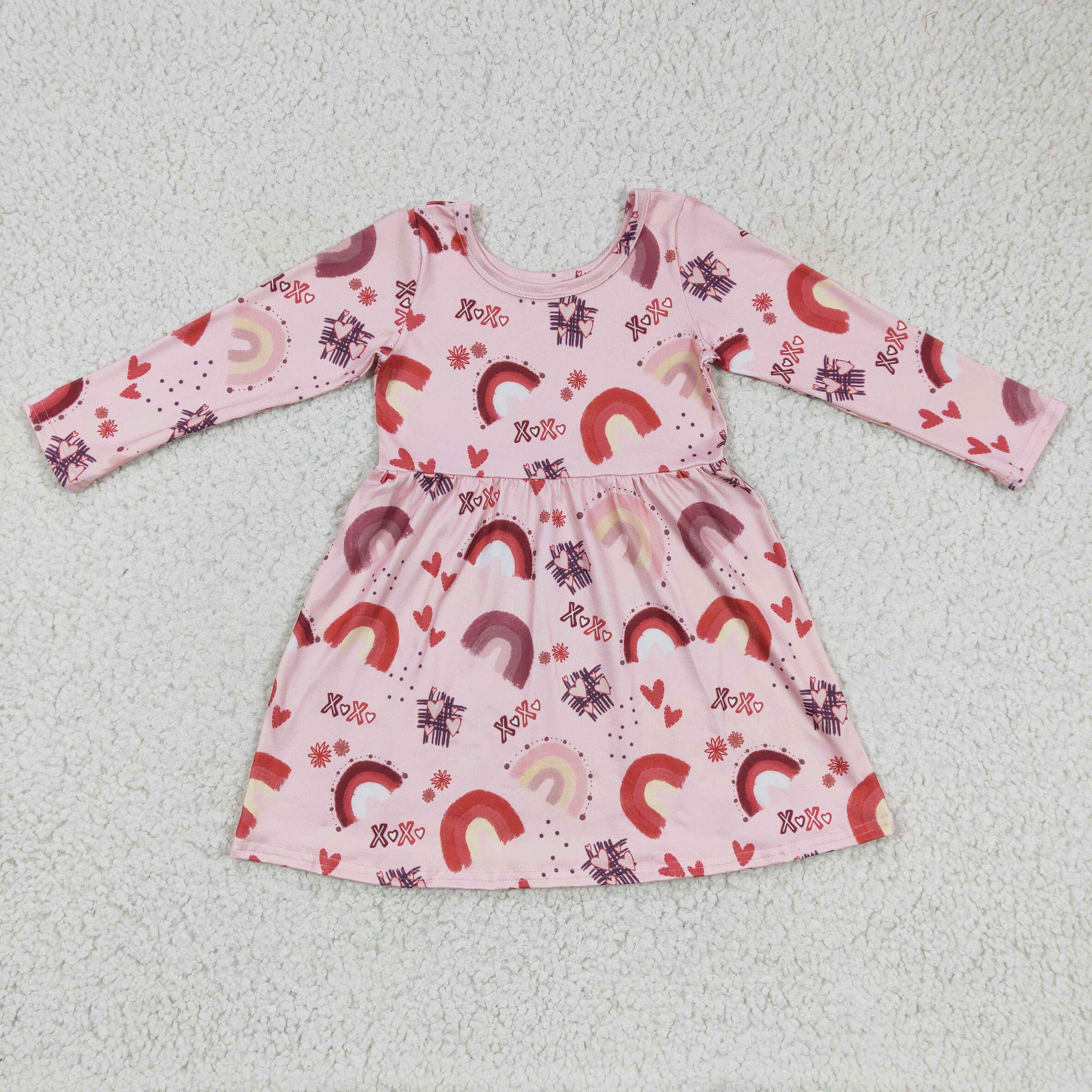 GLD0178 baby girl clothes valentines day dress-promotion 2025.11.8 $5.5