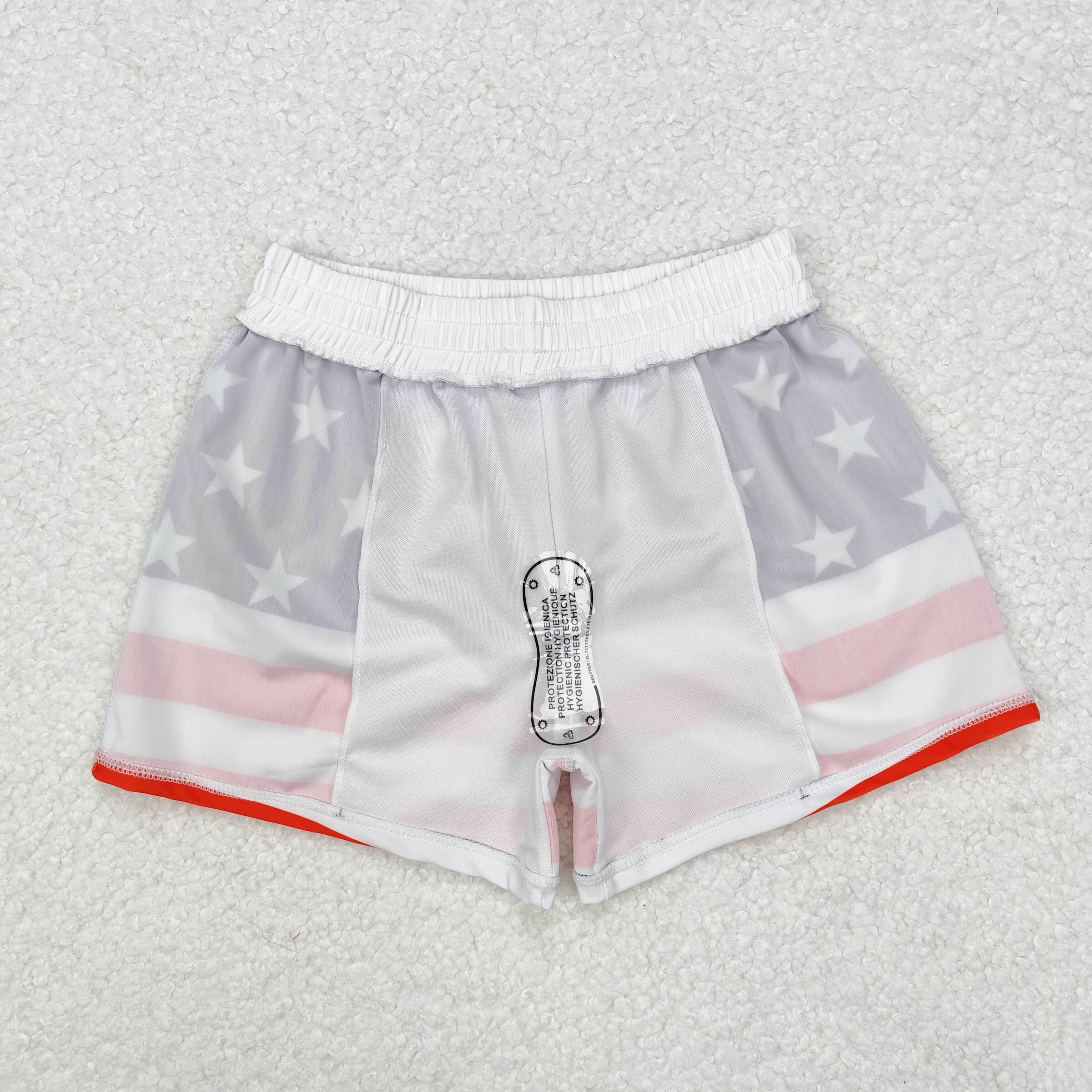 S0188 RTS baby boy clothes 4th of July patriotic summer swim shorts patriotic swimwear 3-6M TO 6-7T