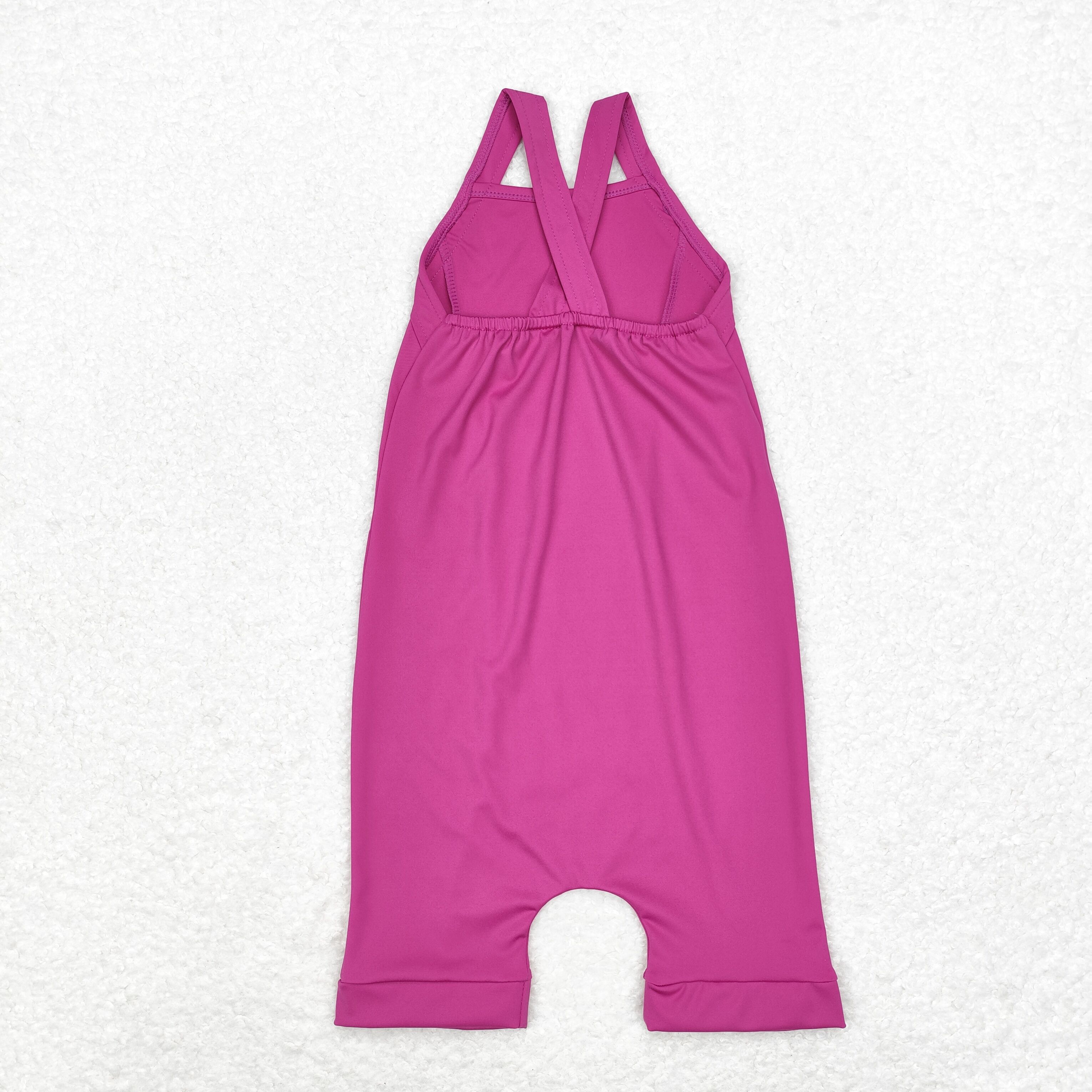 S0448 RTS baby girl clothes purple girl summer swimsuit beach wear yoga wear