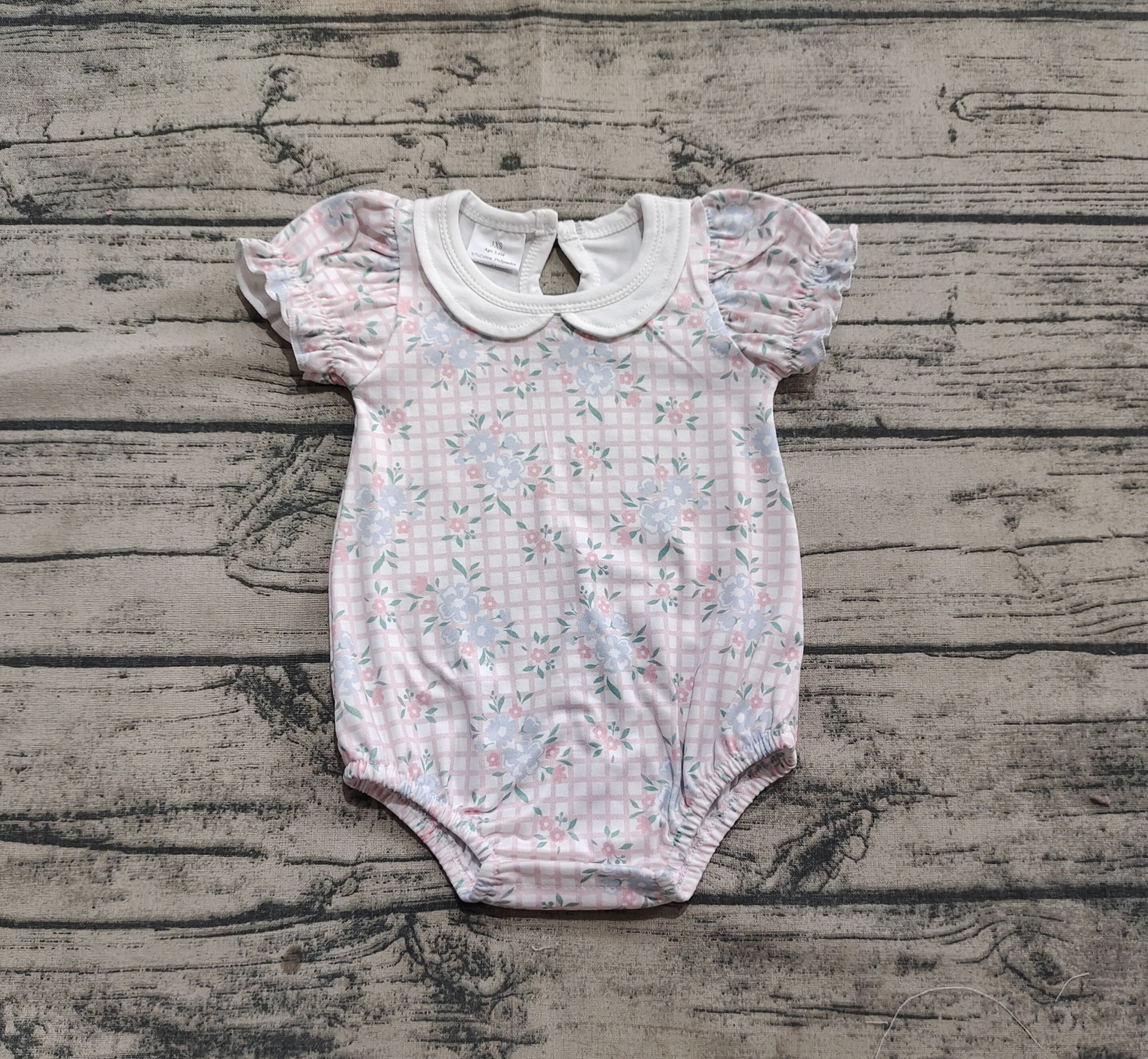 SR2878 pre-order baby girl clothes floral toddler girl summer bubble-real pic 2025.3.15 