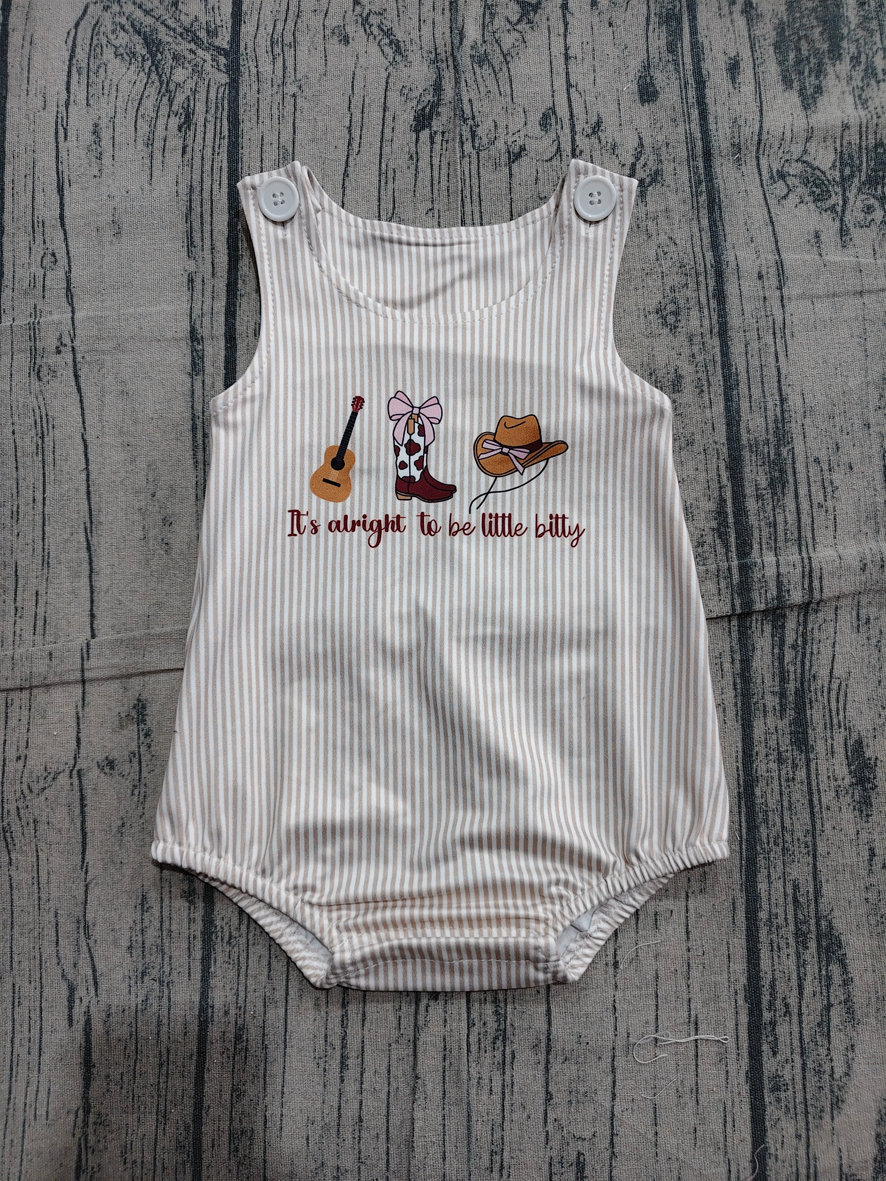 SR3335 pre-order baby boy clothes cowboy summer bubble-real pic 2026.4.23 