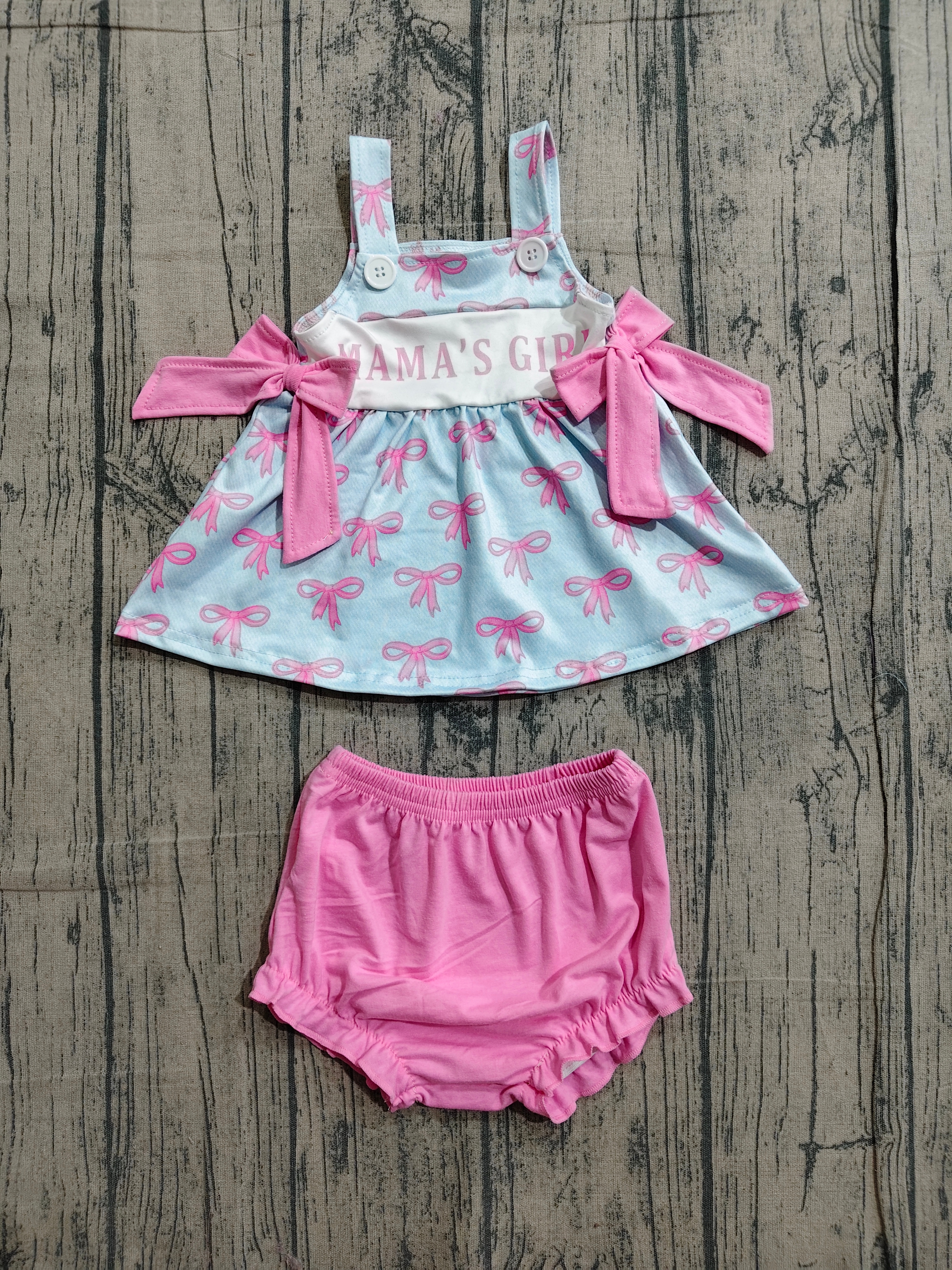 SR3426 pre-order baby girl clothes mama’s girl summer bubble-real pic 2026.3.23 