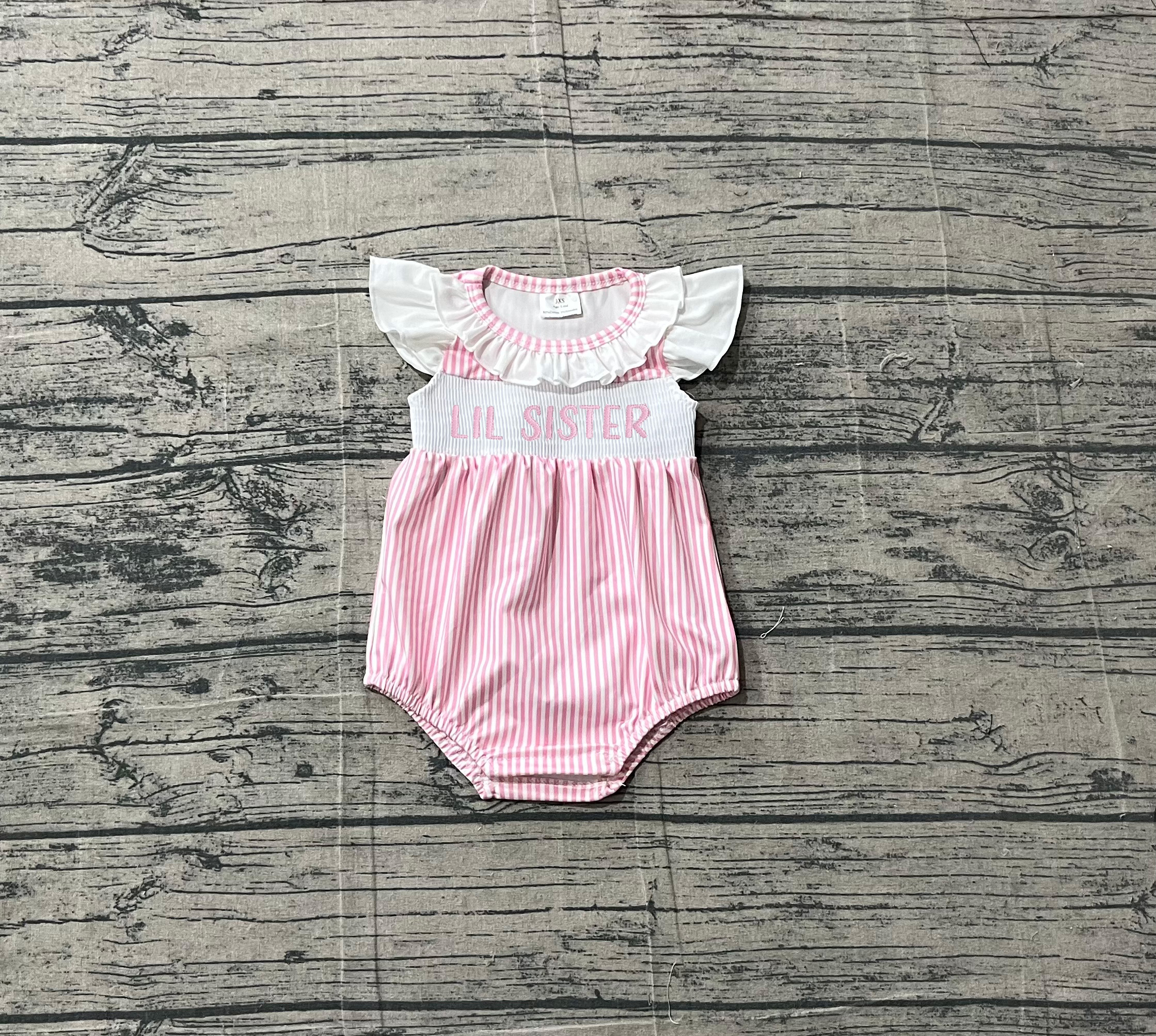 SR3593 pre-order baby girl clothes little sister girl summer bubble-real pic 2026.3.12 