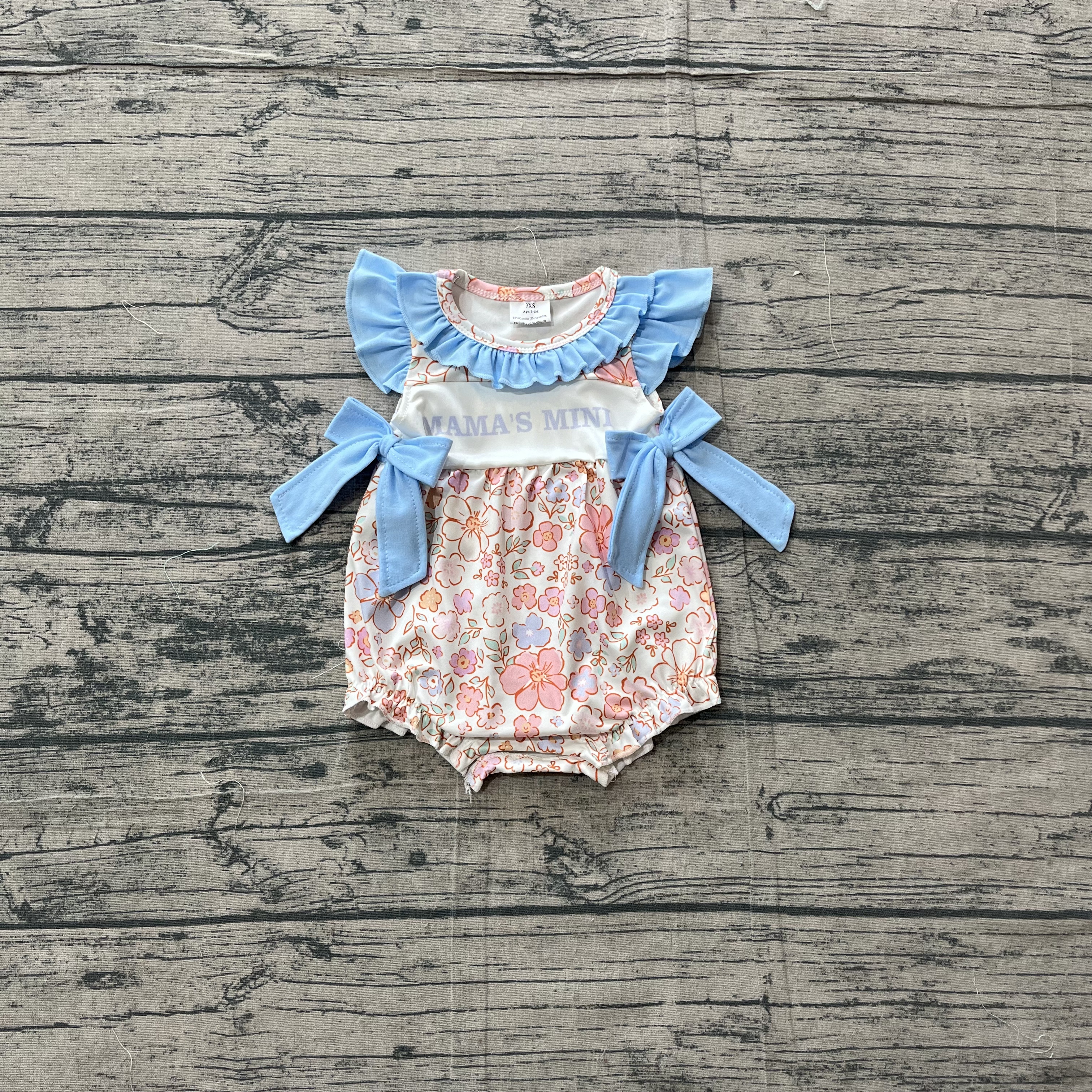 SR3973 pre-order baby girl clothes mama's girl print toddler girl summer  bubble-real pic 2026.3.14 