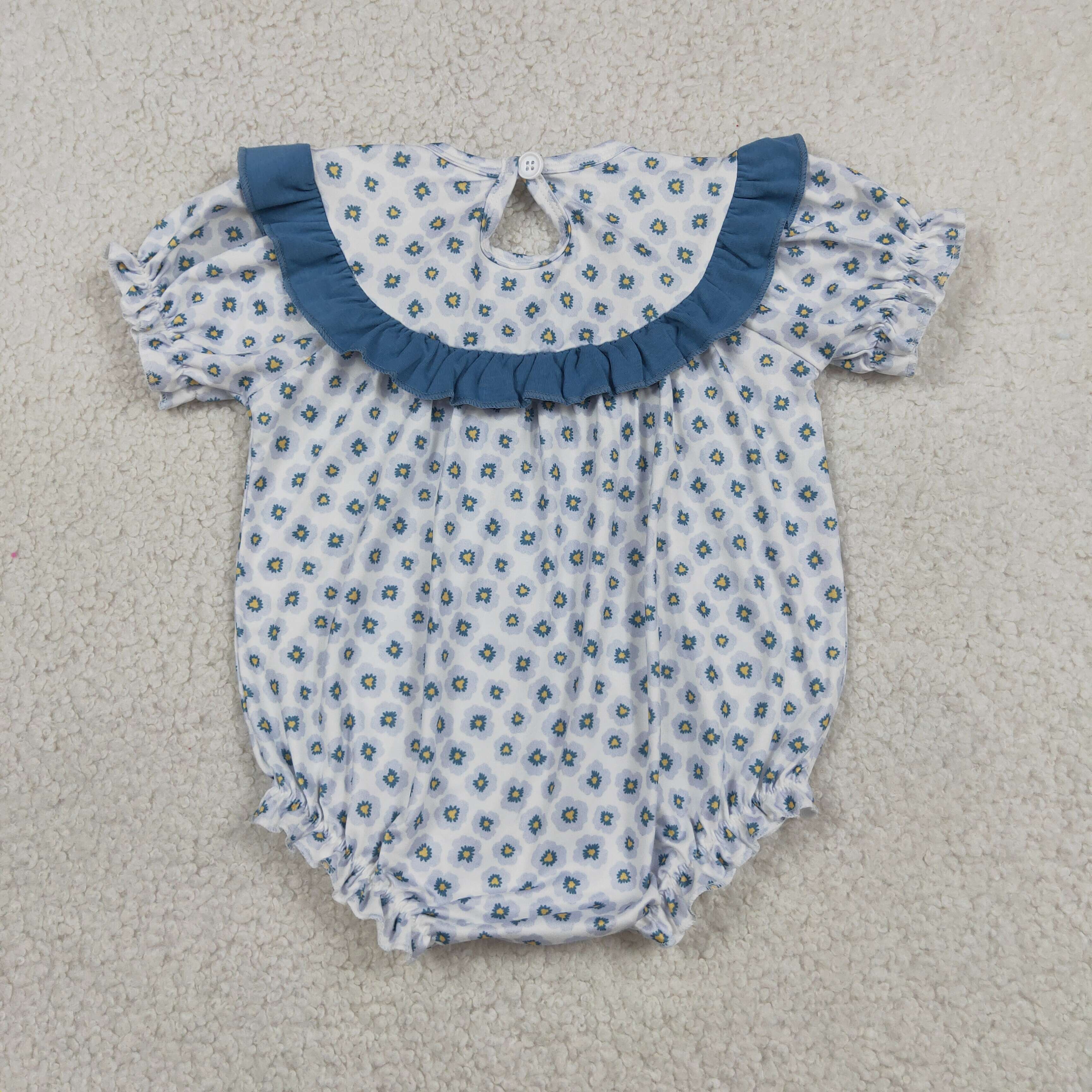 SR4141 RTS baby clothes daddy’s girl smock toddler girl summer bubble summer clothes
