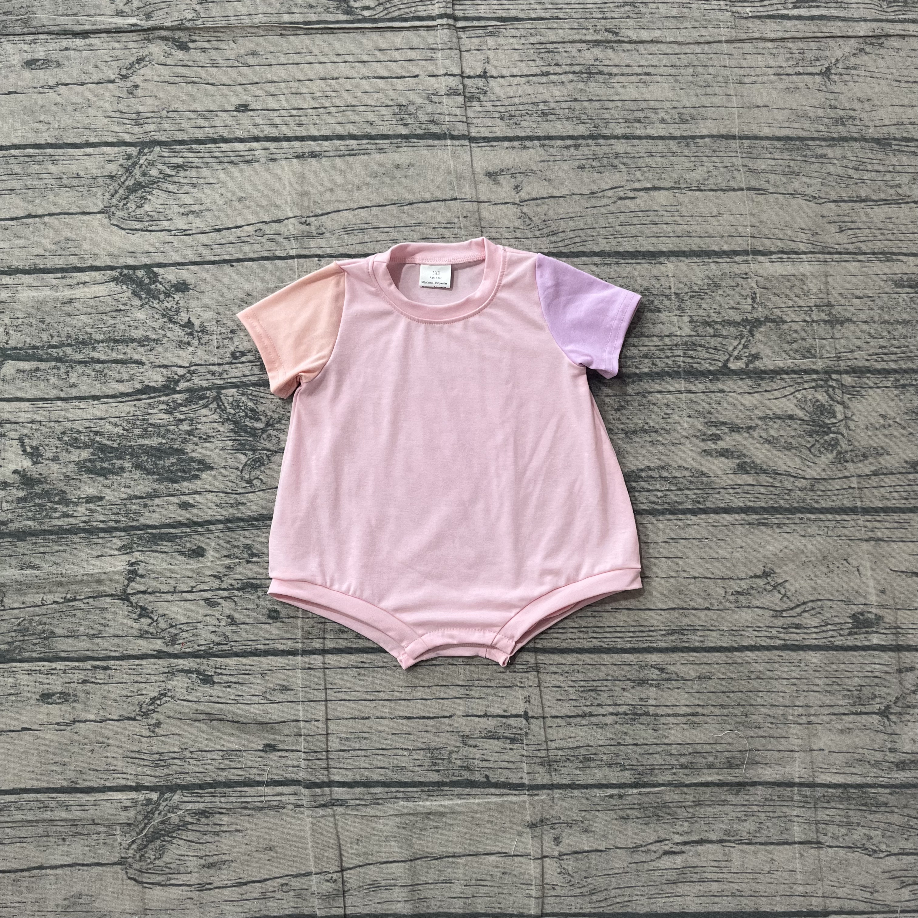SR4156 pre-order baby clothes pink print toddler girl summer bubble-real pic 2026.4.26 