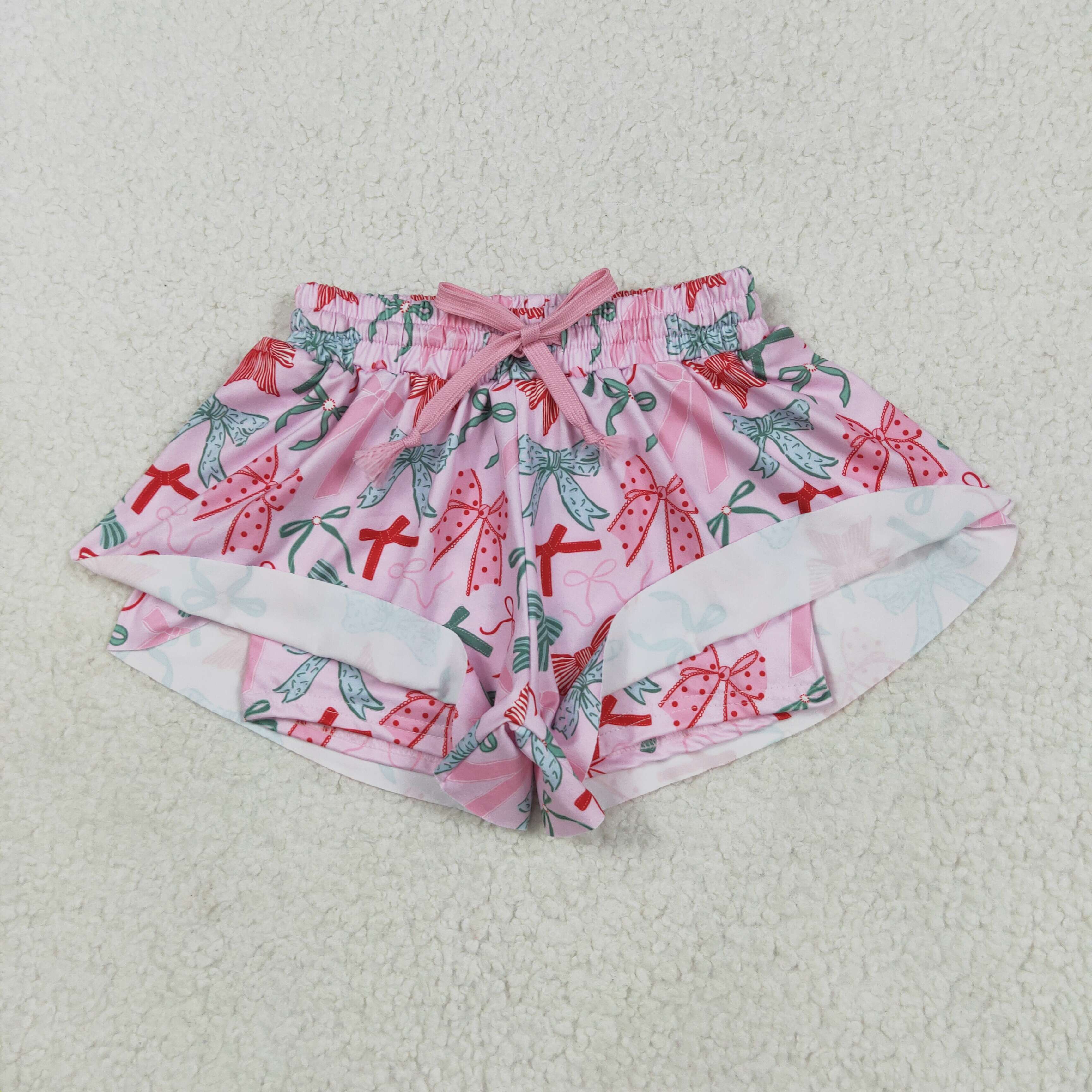 SS0578 RTS girl clothes bows girl summer shorts 