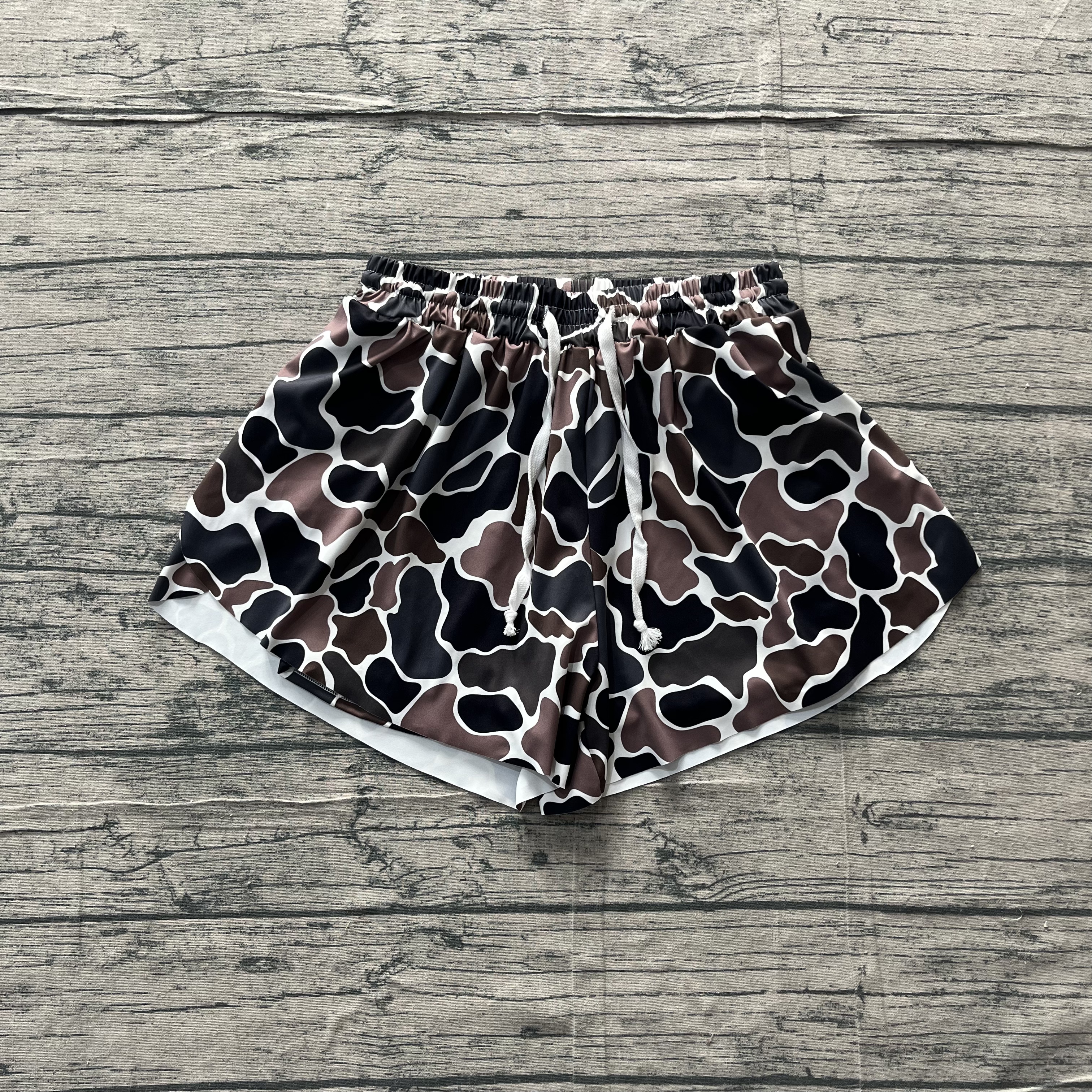 SS0768 pre-order adult clothes camo print adult women summer yoga shorts-real pic 2026.3.18 
