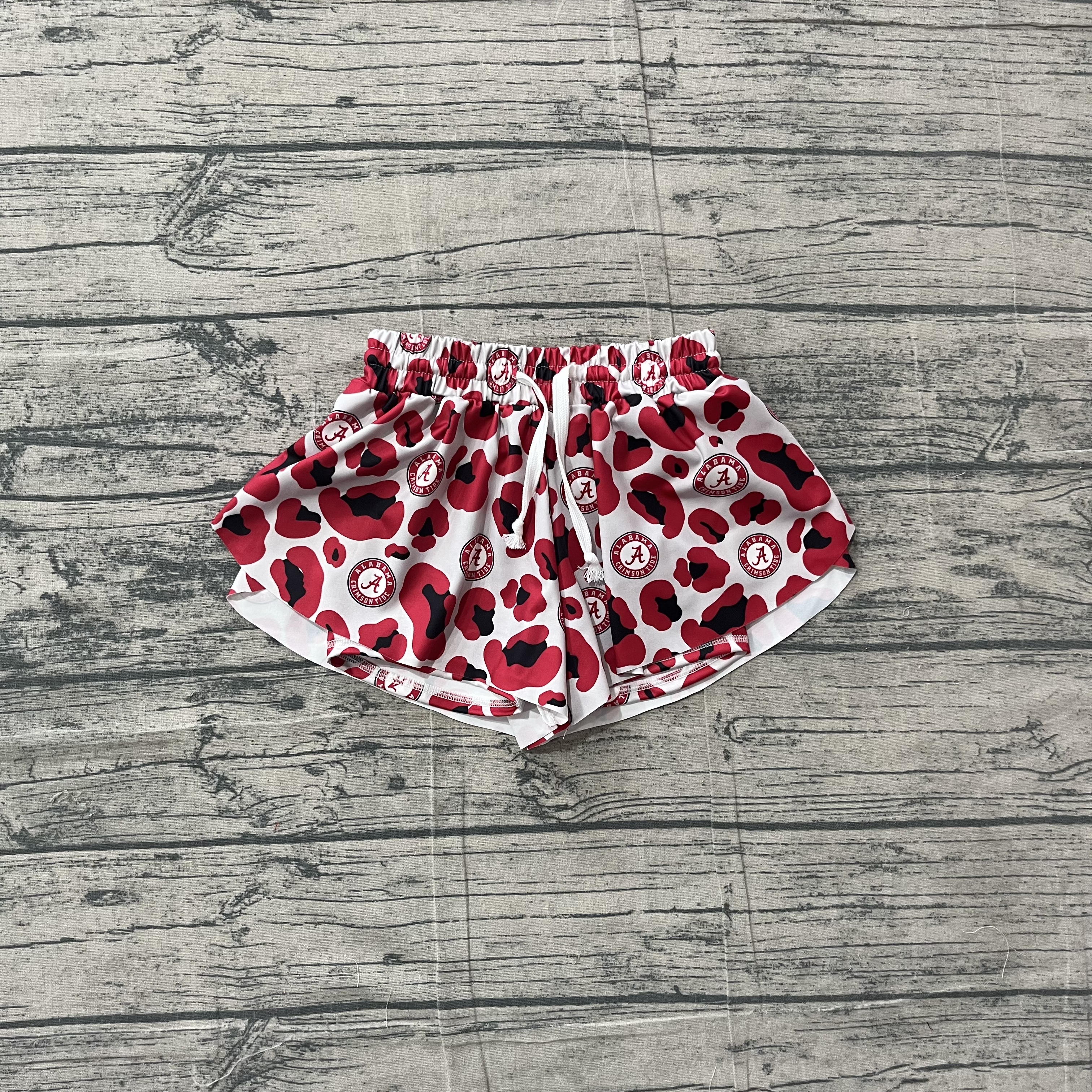 SS0817 pre-order baby girl clothes state camo print girl yoga summer shorts-real pic 2026.4.26 