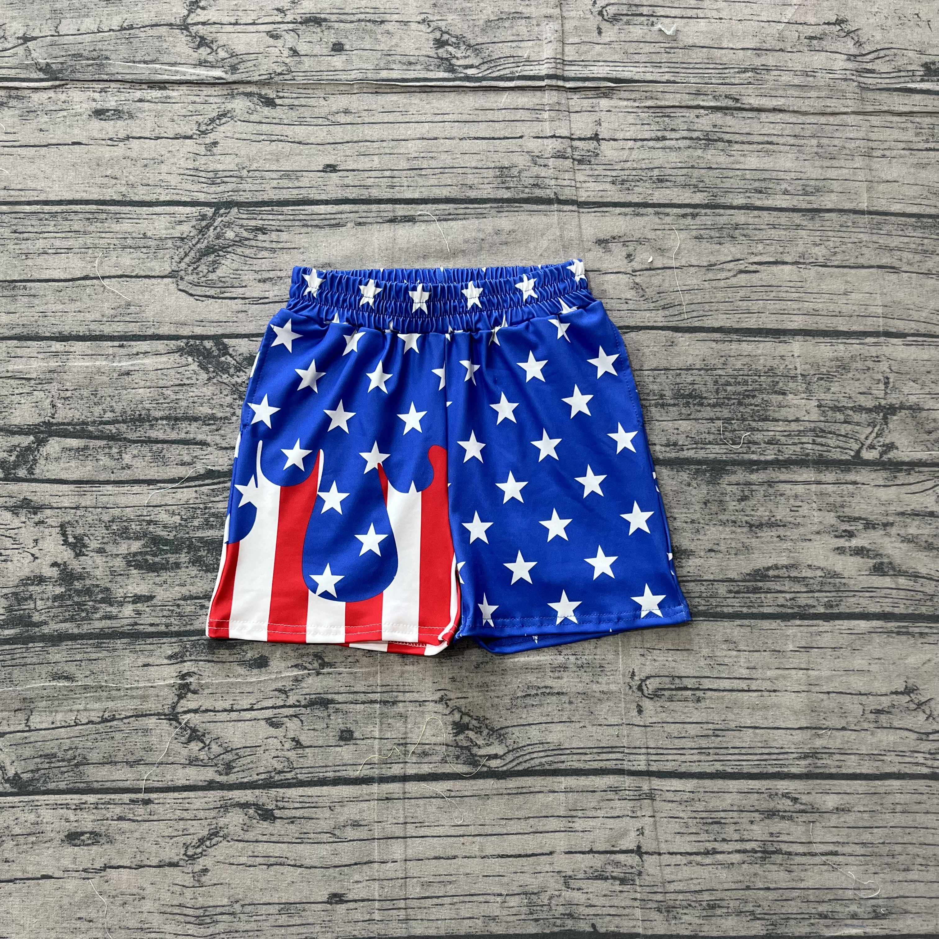 SS0861 pre-order baby boy clothes star print boy  summer shorts-real pic 2026.3.14 