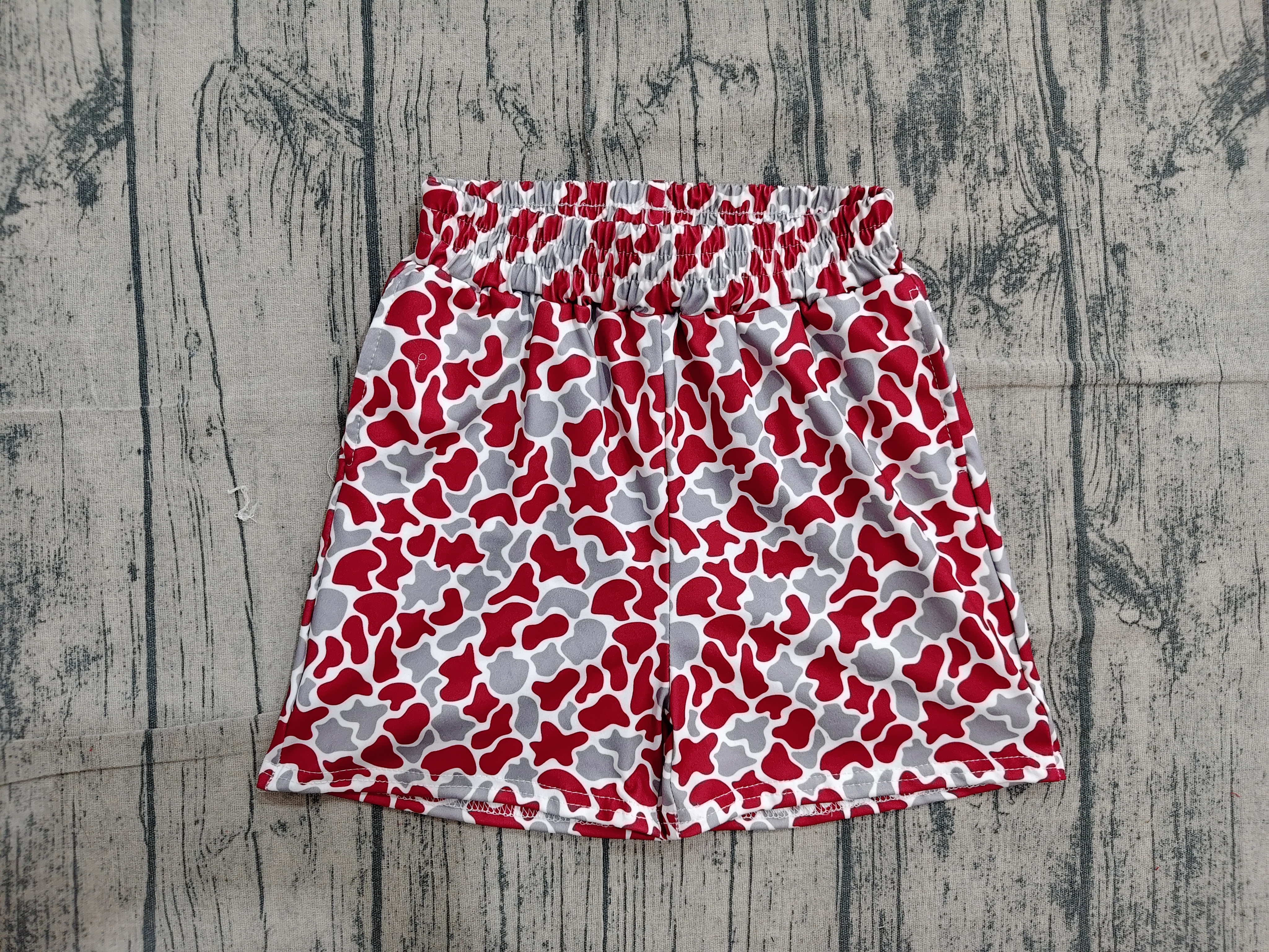 SS0880 pre-order baby boy clothes camo print boy  summer shorts-real pic 2026.4.18 