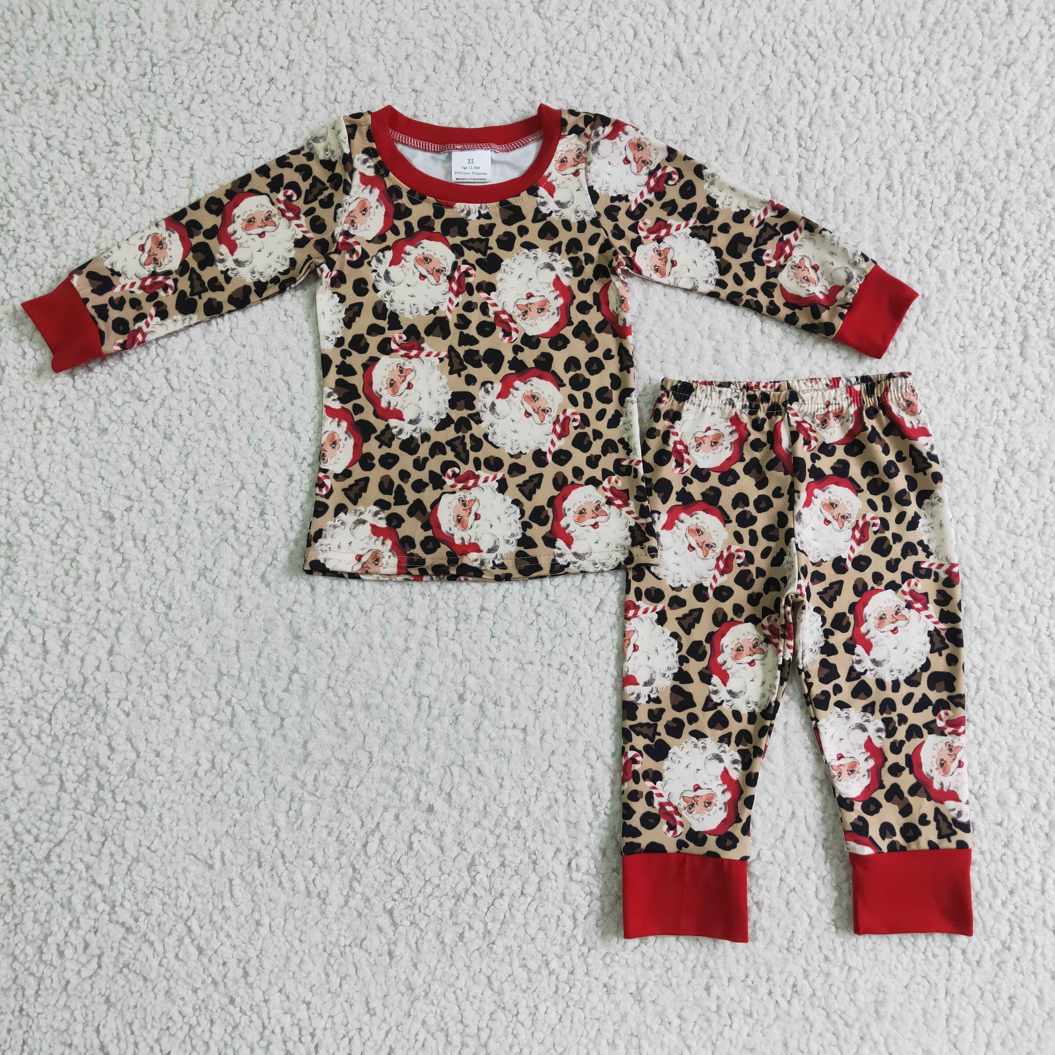 BLP0080 christmas pajamas santa claus baby boy clothes-promotion 2025.10.11 $5.5