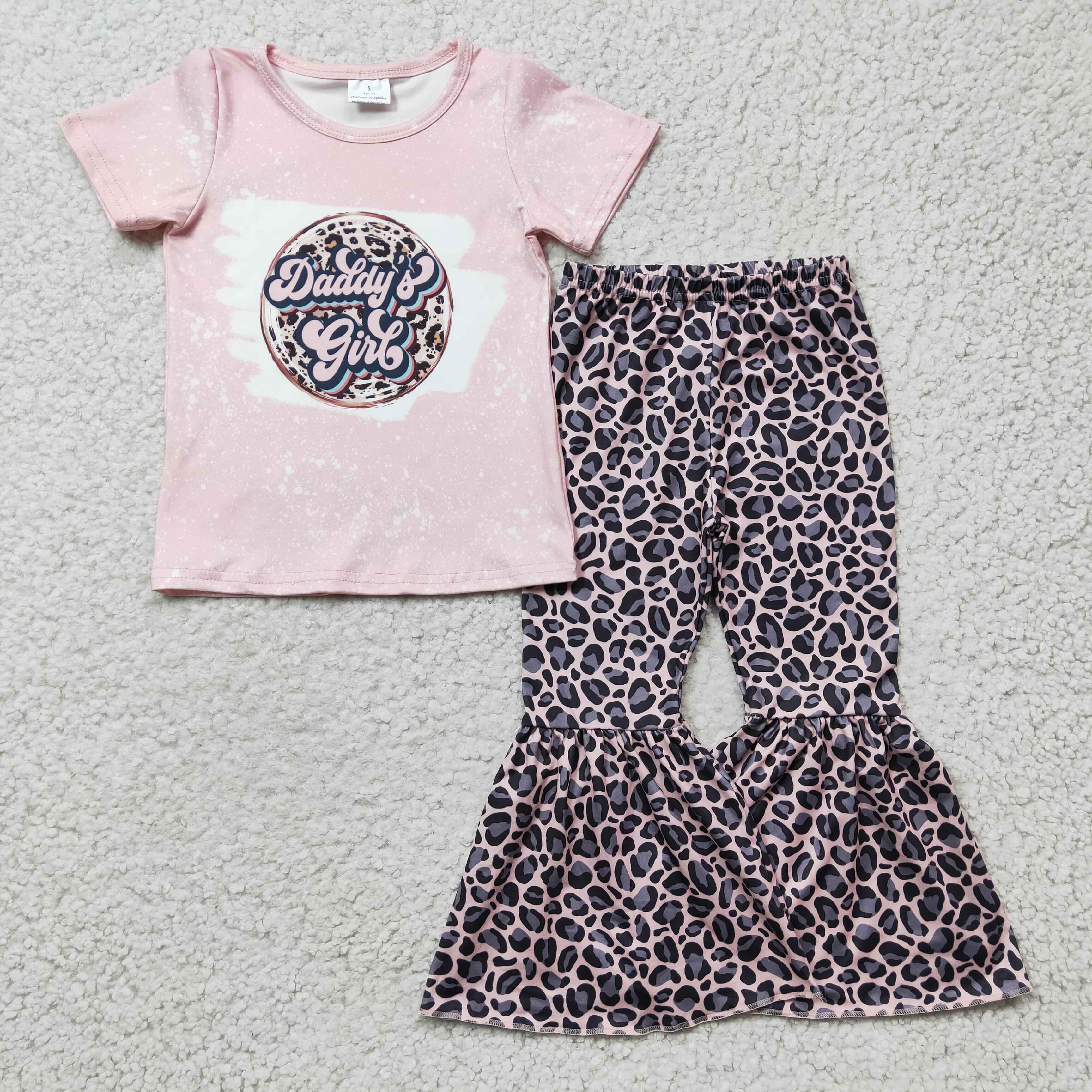 GSPO0219 baby girl clothes daddy's girl fall spring set-promotion 2025.4.5 $5.5