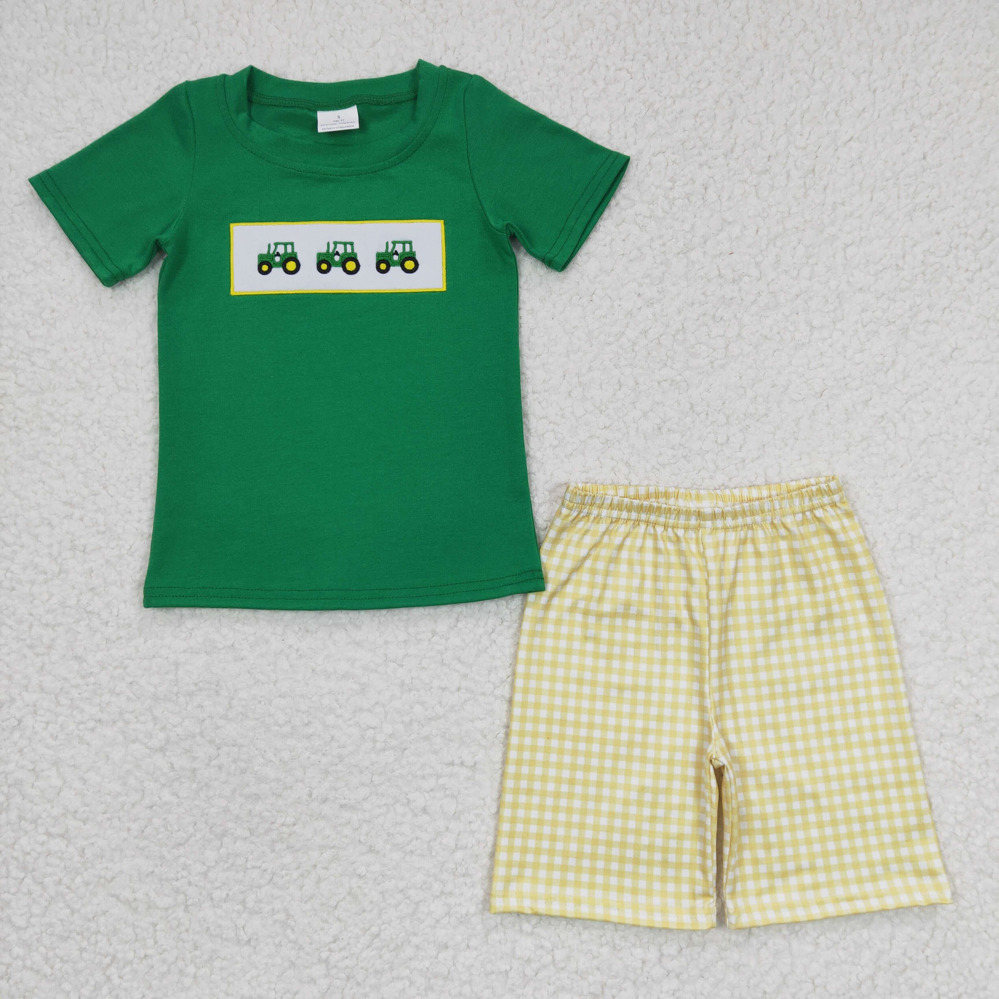 BSSO0126 baby boy clothes  summer outfits shorts set-promotion 2025.5.17 $5.5