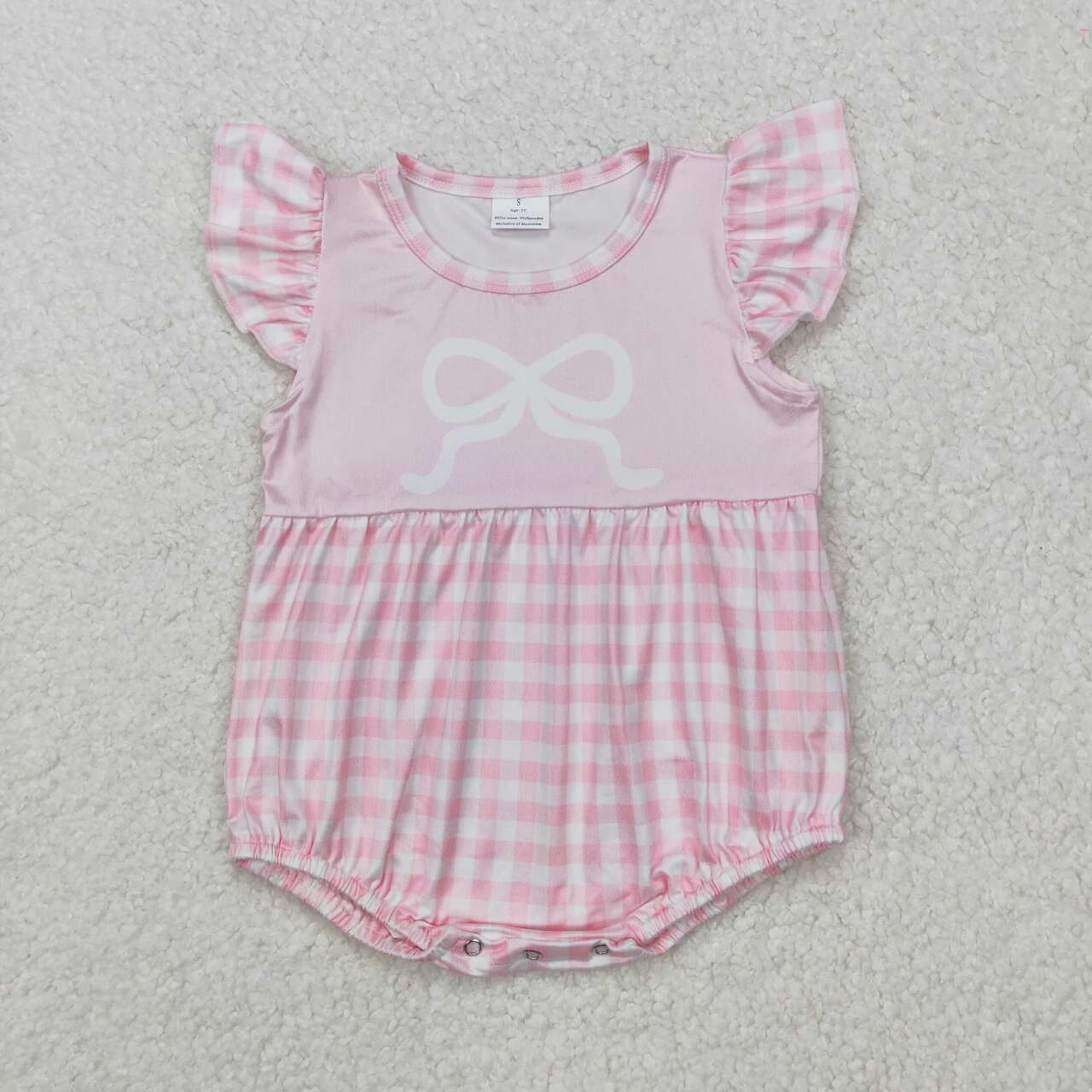 SR2135 RTS baby girl clothes girl summer bubble embroidery 