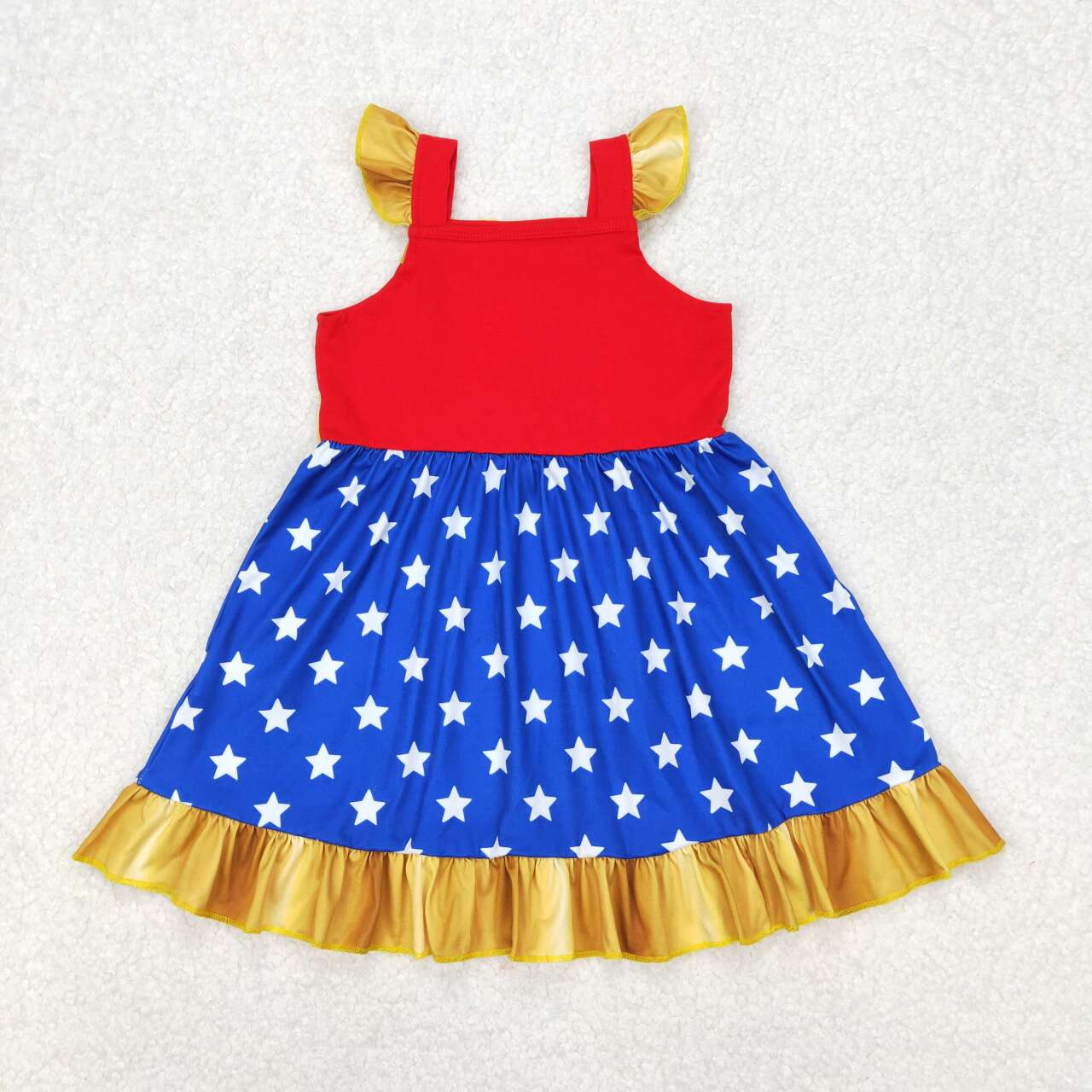GSD1877 RTS toddler clothes 4th of July baby girl summer dress