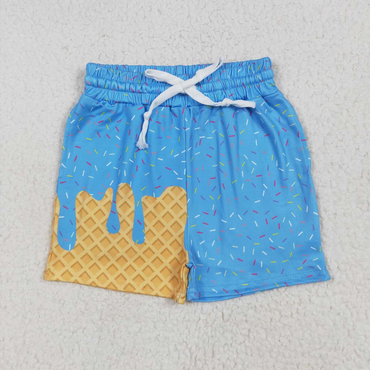 SS0619 RTS boy clothes blue boy summer shorts 